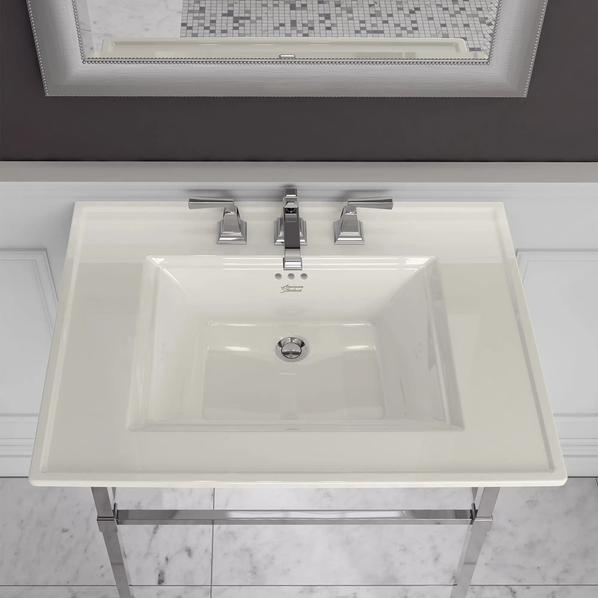 Lavabo sur colonne Town Square® S 8 po