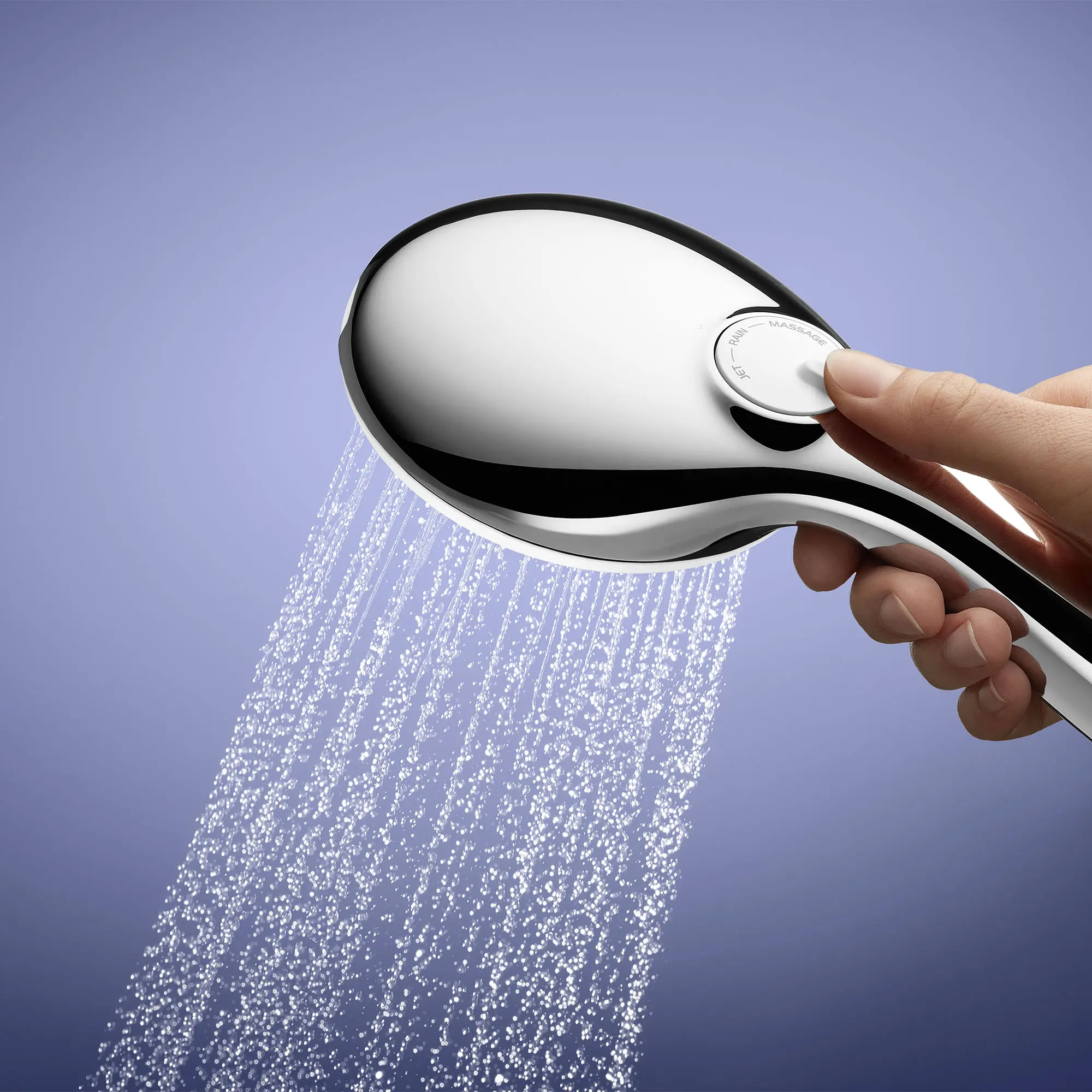 Tempesta 110 Round 3-Spray Hand Shower, 1.75 GPM (6.6 L/min)