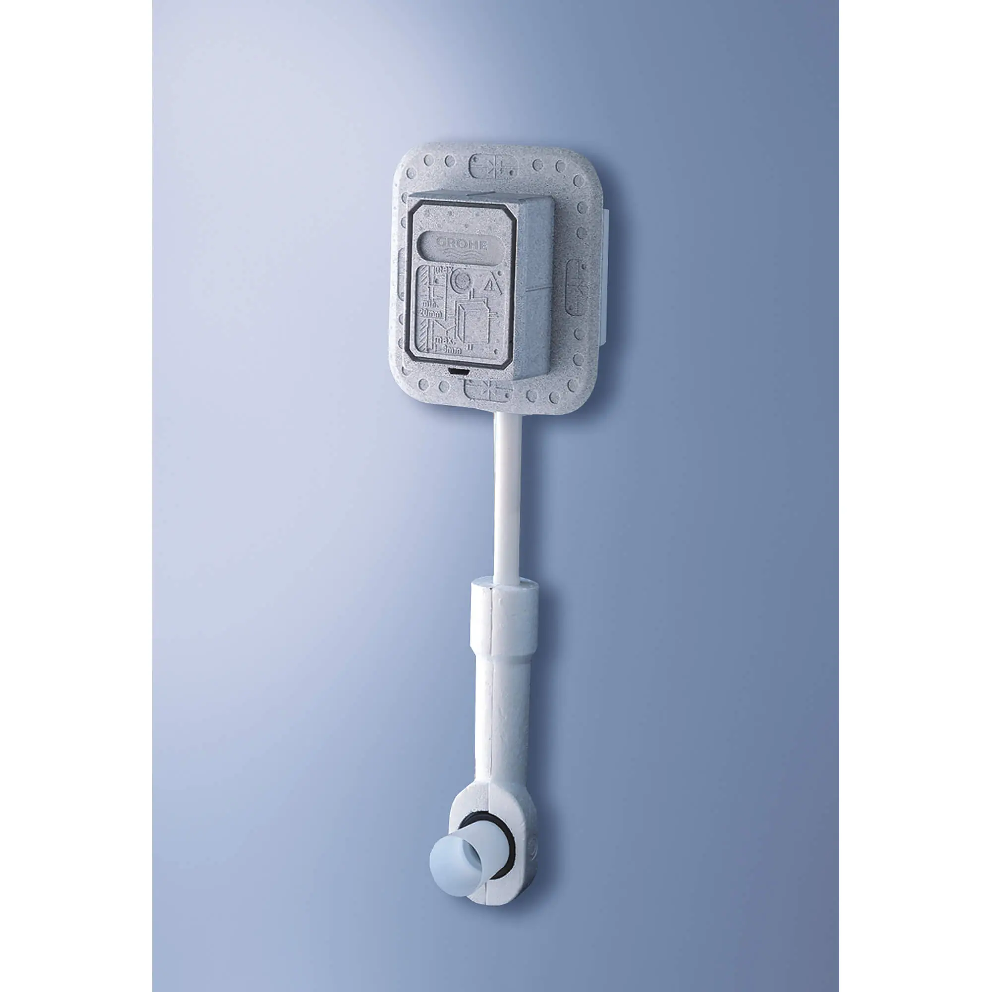 Wall Carrier Toilet Flush Valve