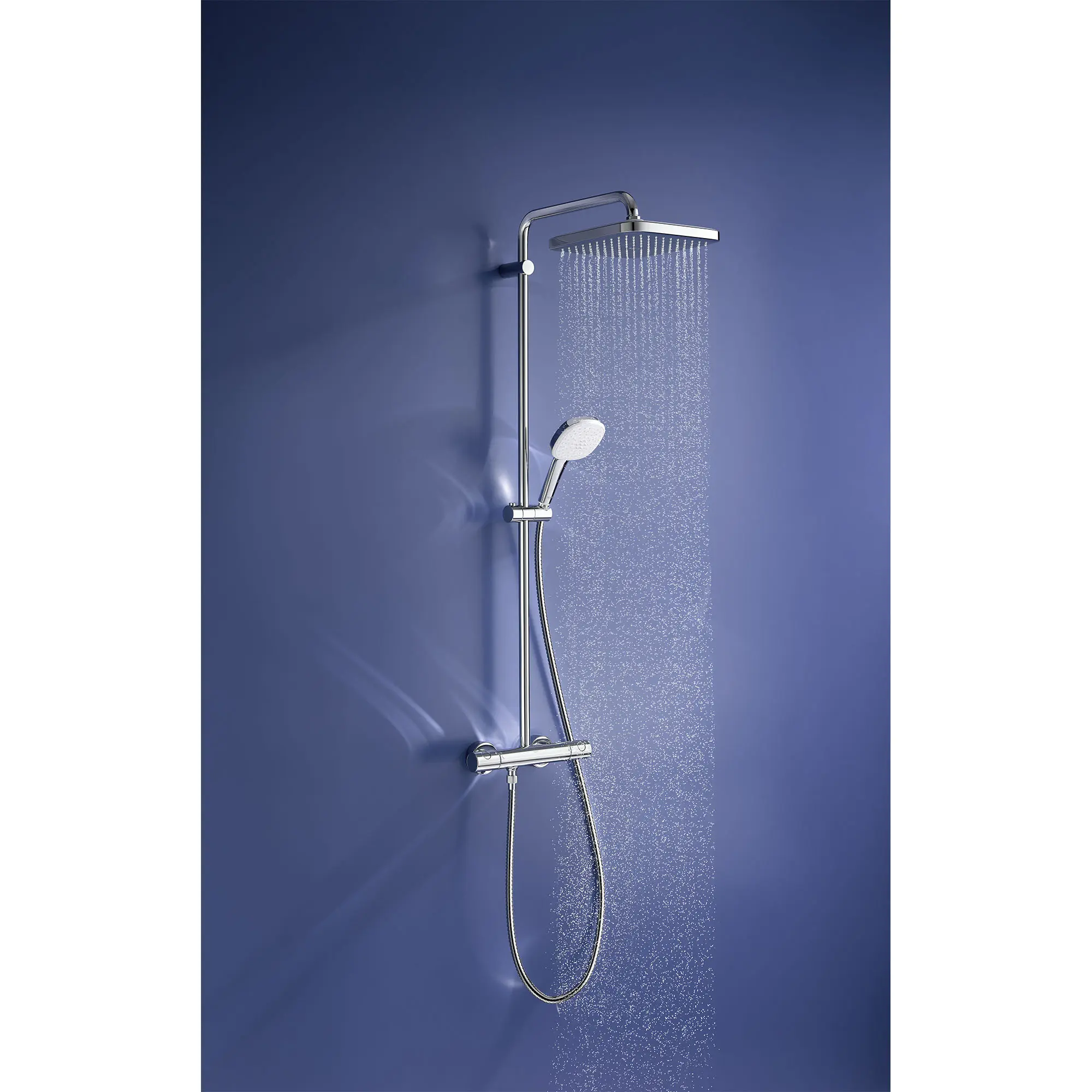 250 Rain Showerhead, 9 7⁄8" - 1 Spray, 1.75 GPM (6.6 L/min)