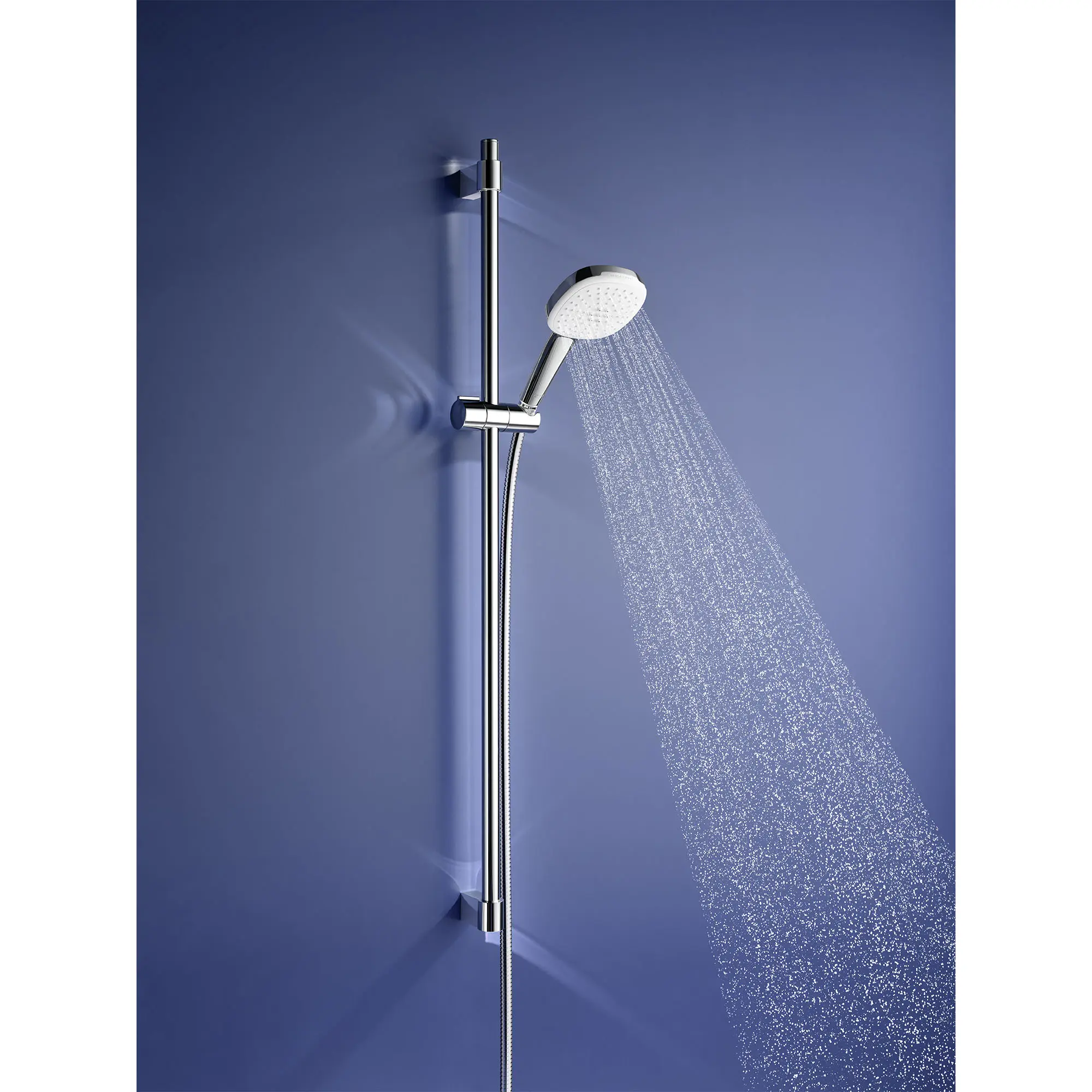 Tempesta Square 110 24" Shower Rail Set, 2-Spray, 1.5 GPM (5.7 L/min)