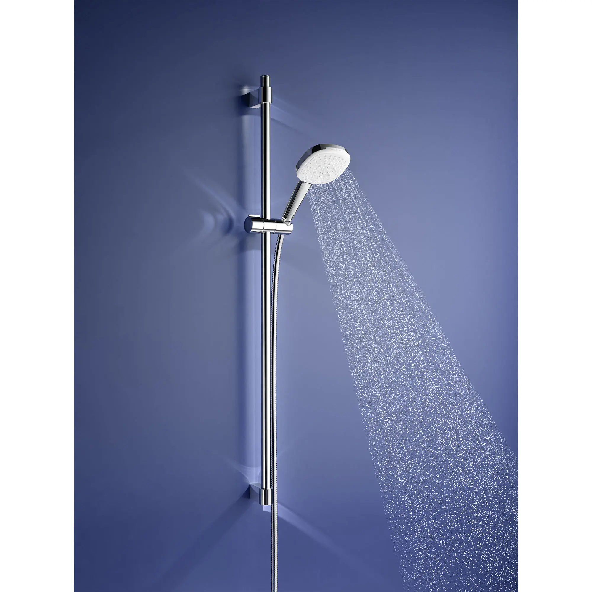 Tempesta Square 110 24" Shower Rail Set, 3-Spray, 1.75 GPM (6.6 L/min)