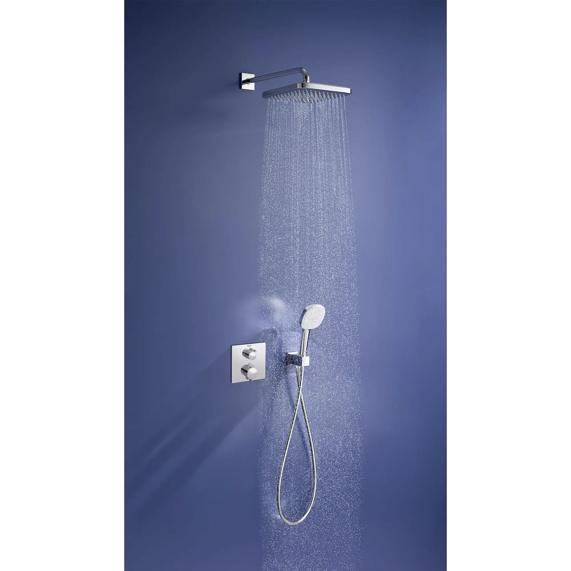 250 Rain Showerhead, 9 7⁄8" - 1 Spray, 1.75 GPM (6.6 L/min)