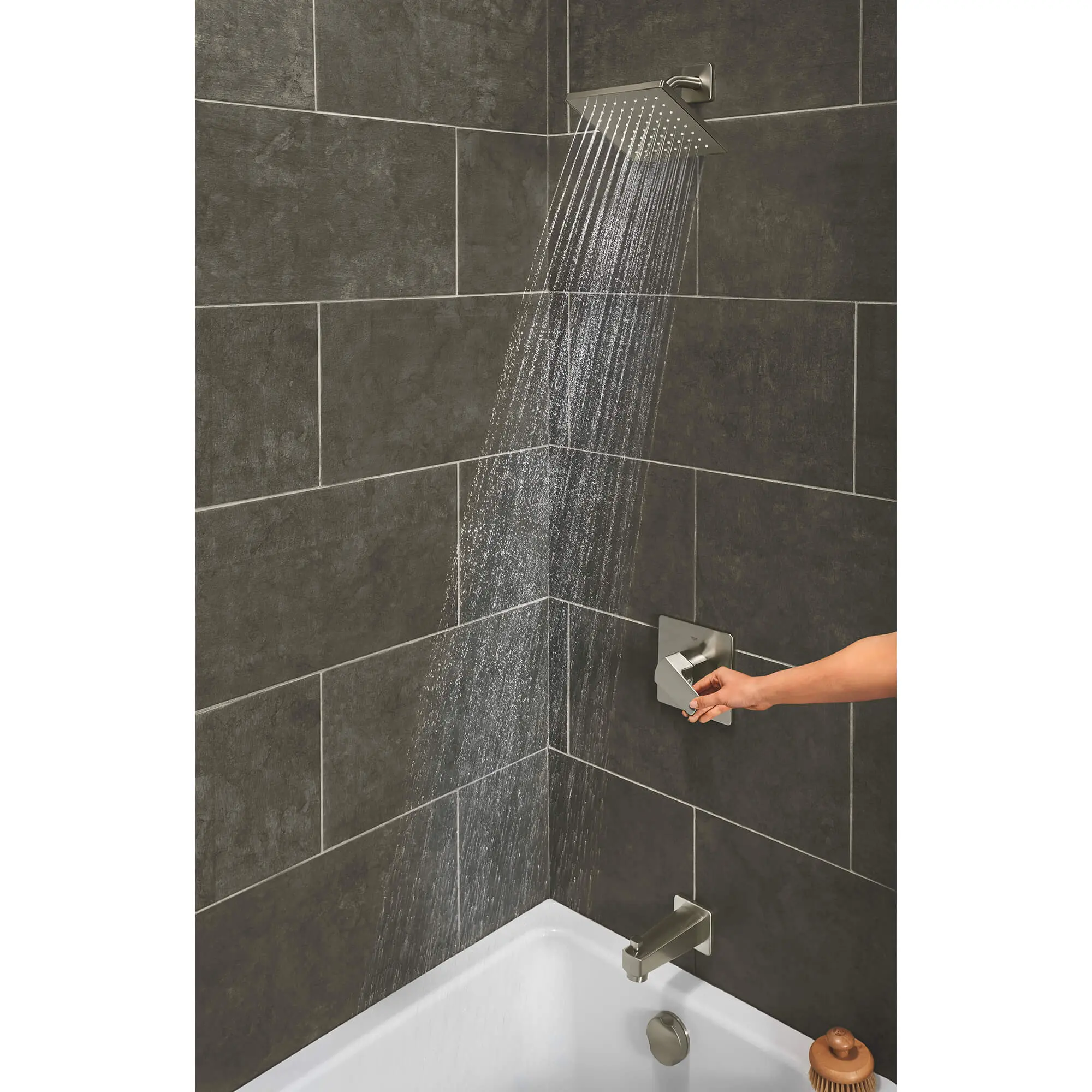 Tallinn Pressure Balance Valve Bathtub/shower Combo Faucet