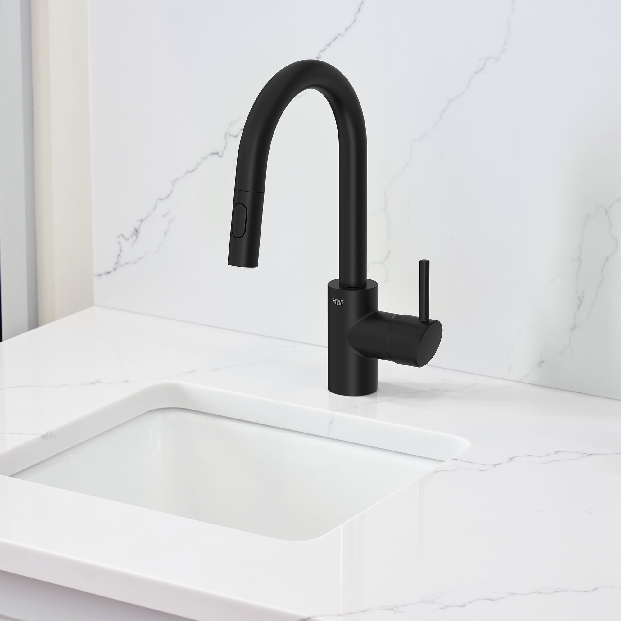 Concetto Single-Handle Pull Down Bar Faucet 1.75 GPM (6.6 L/min)