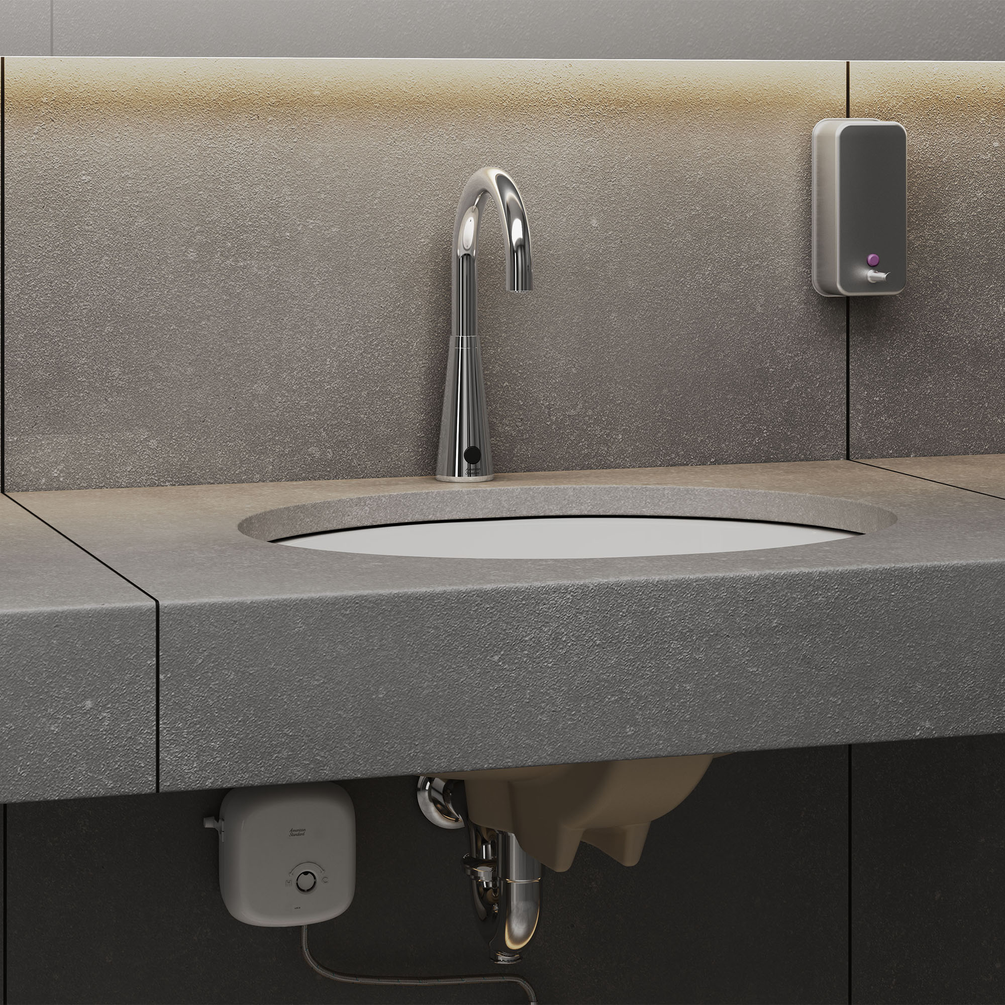 Selectronic® Gooseneck Touchless Faucet, Base Model, 0.5 gpm/1.9 Lpm