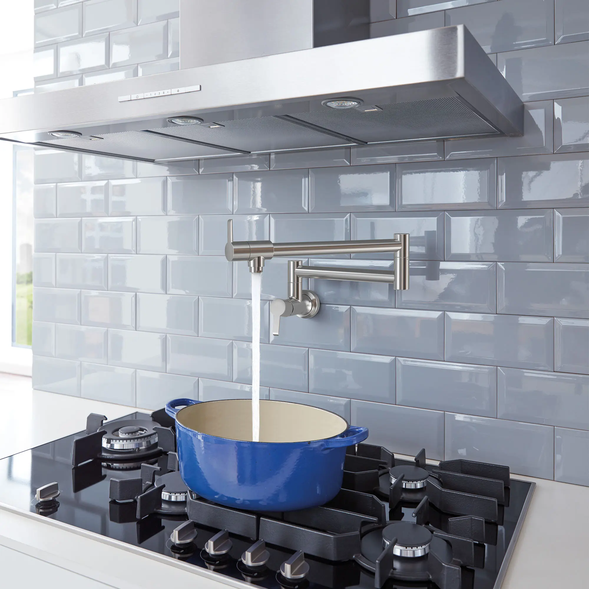 GROHE Zedra 2-Handle Wall Mount Pot Filler