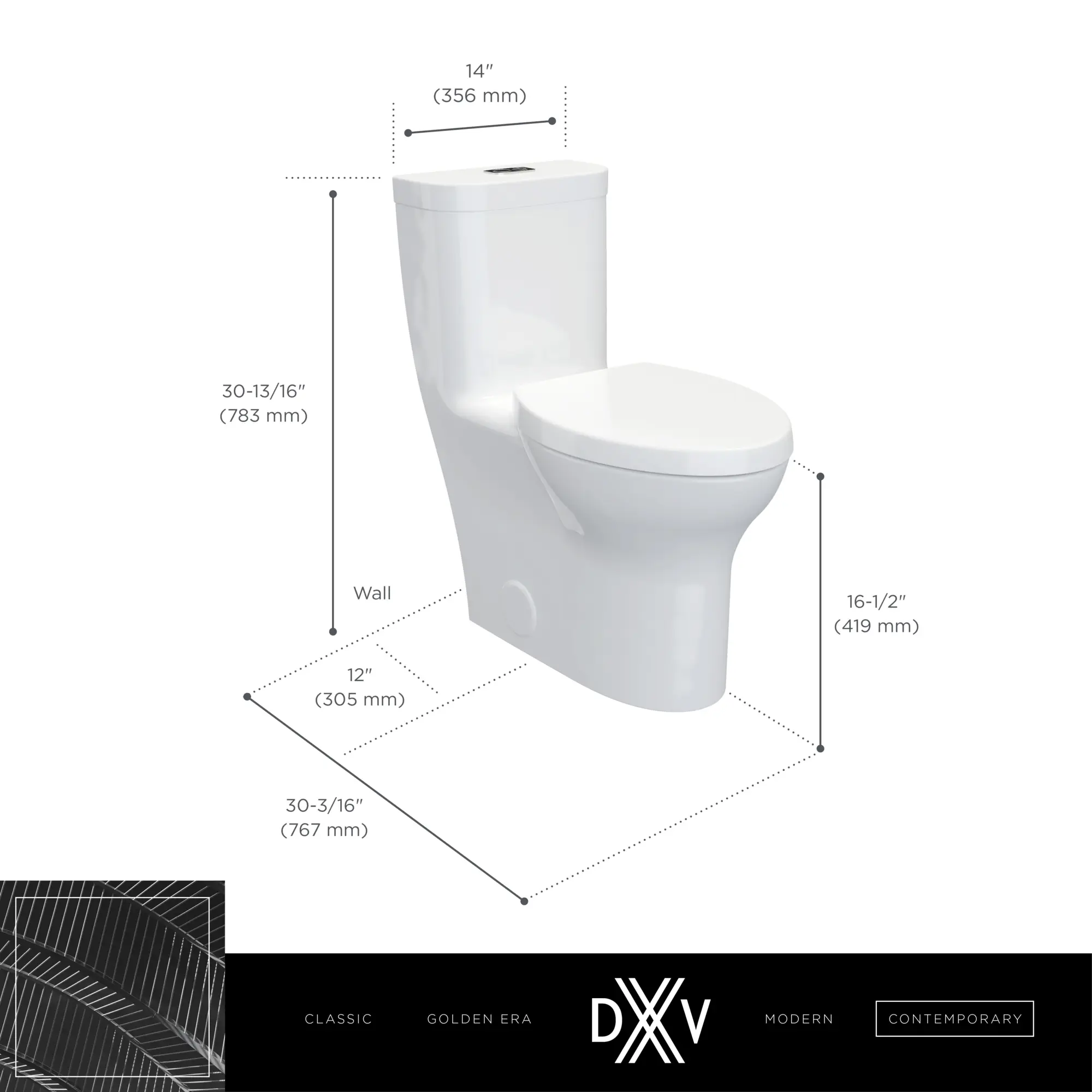 Equility® One-Piece Dual Flush Chair Height Elongated Toilet with Seat