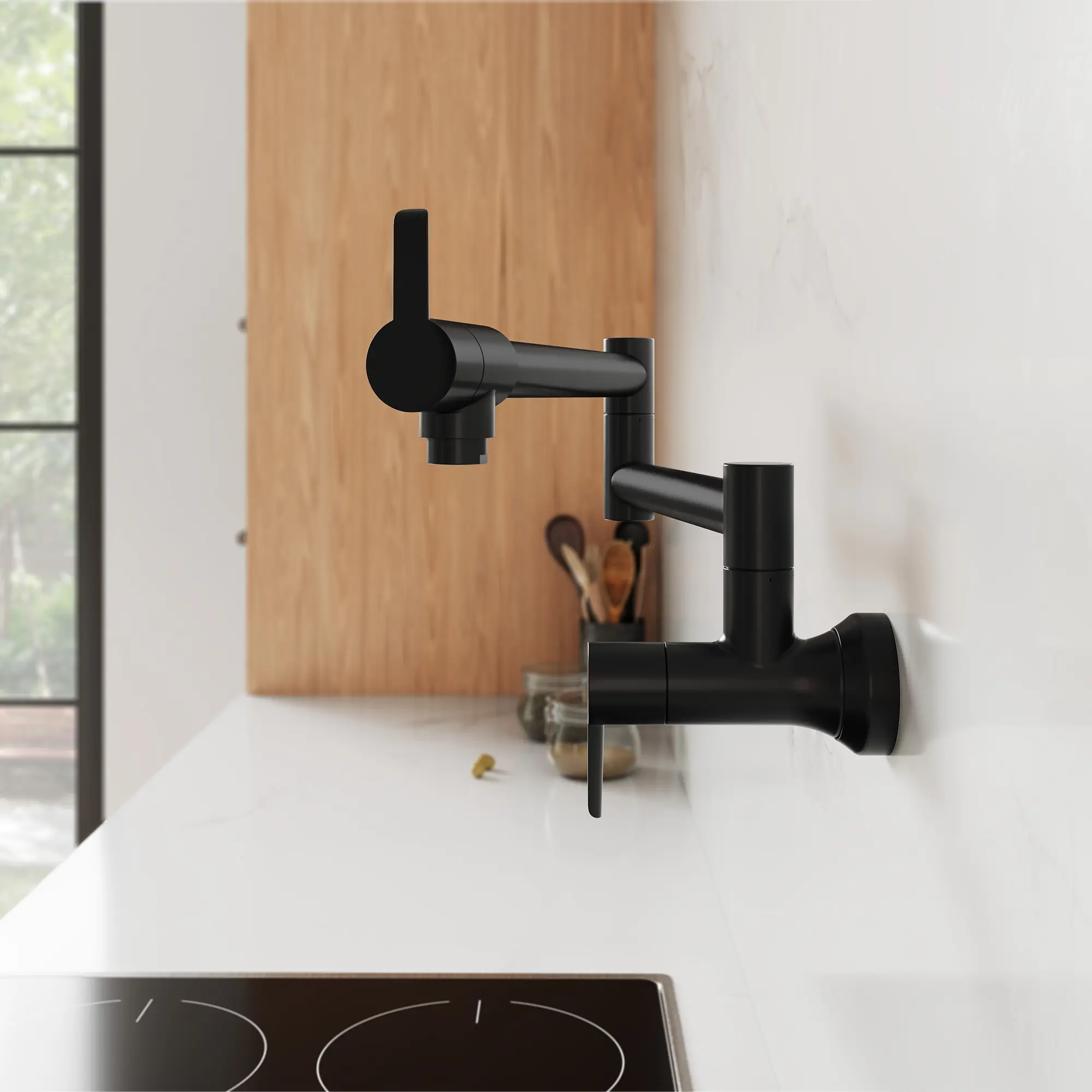 GROHE Zedra 2-Handle Wall Mount Pot Filler