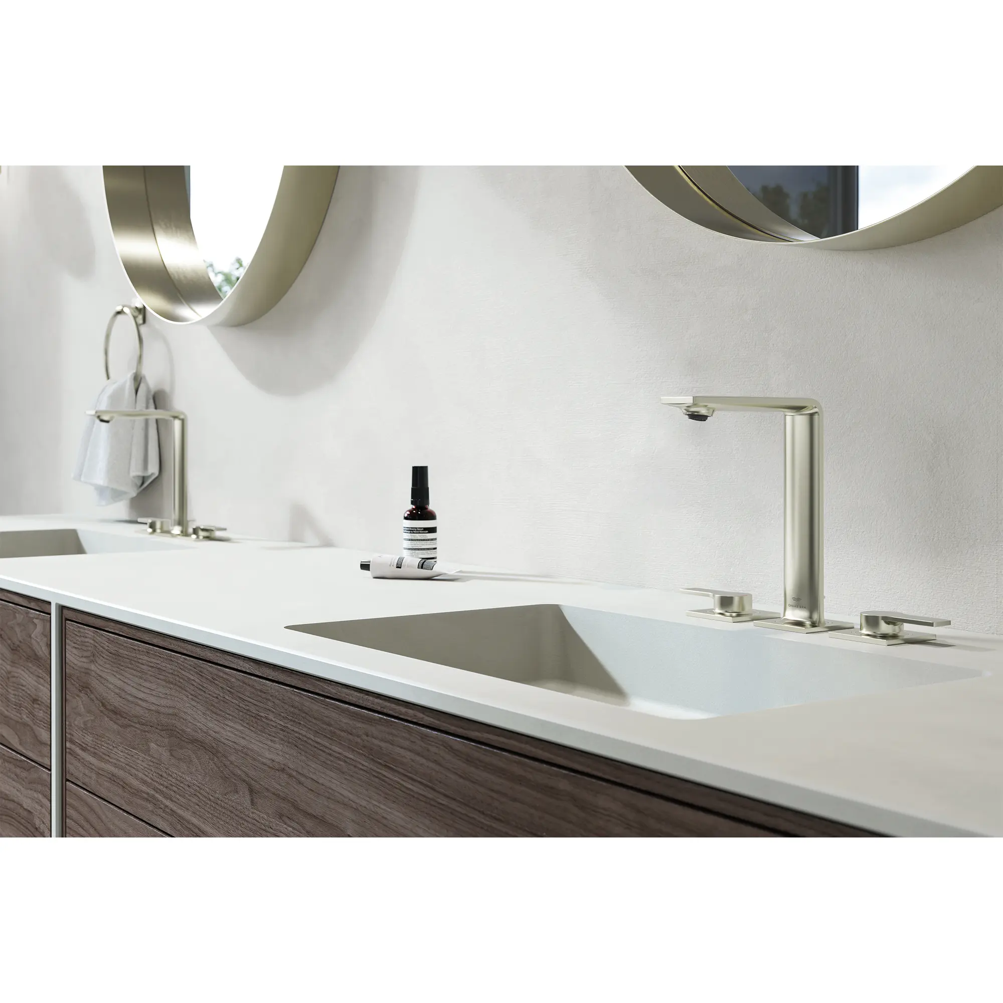 8-inch Widespread 2-Handle M-Size Bathroom Faucet 1.2 GPM