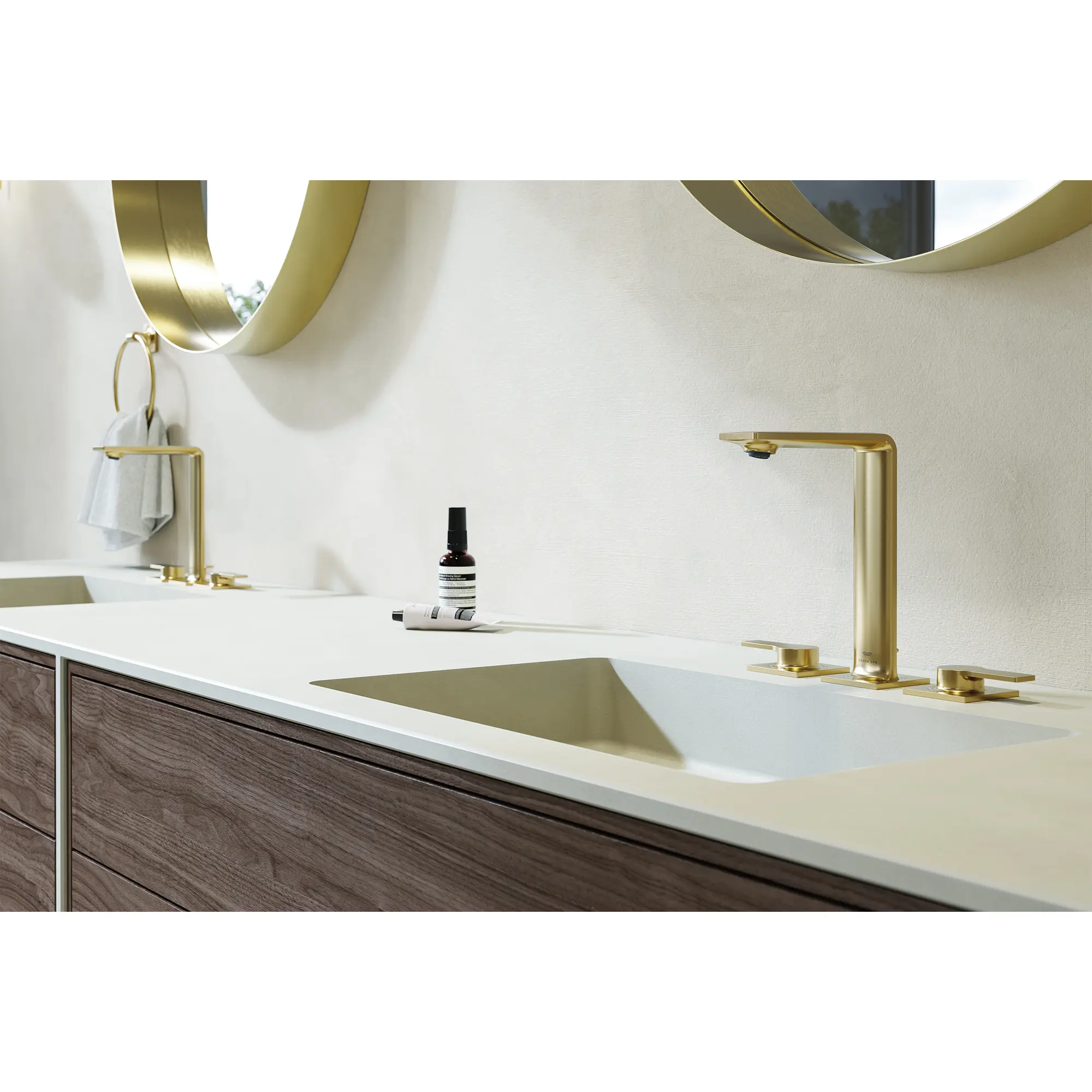 8-inch Widespread 2-Handle M-Size Bathroom Faucet 1.2 GPM