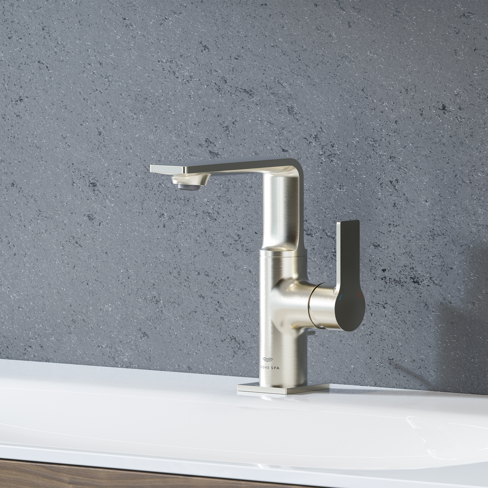 Allure Single-Hole Single-Handle M-Size Bathroom Faucet 1.2 GPM