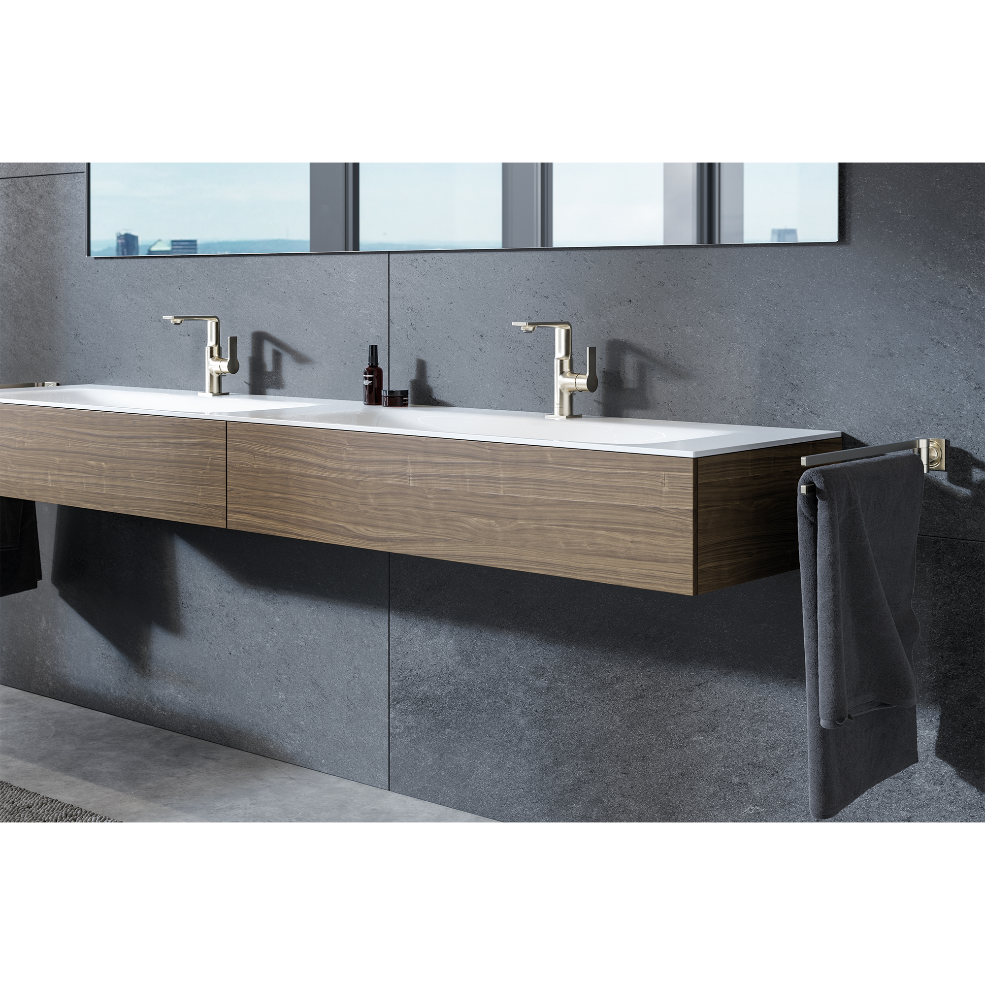 Double Towel Bar