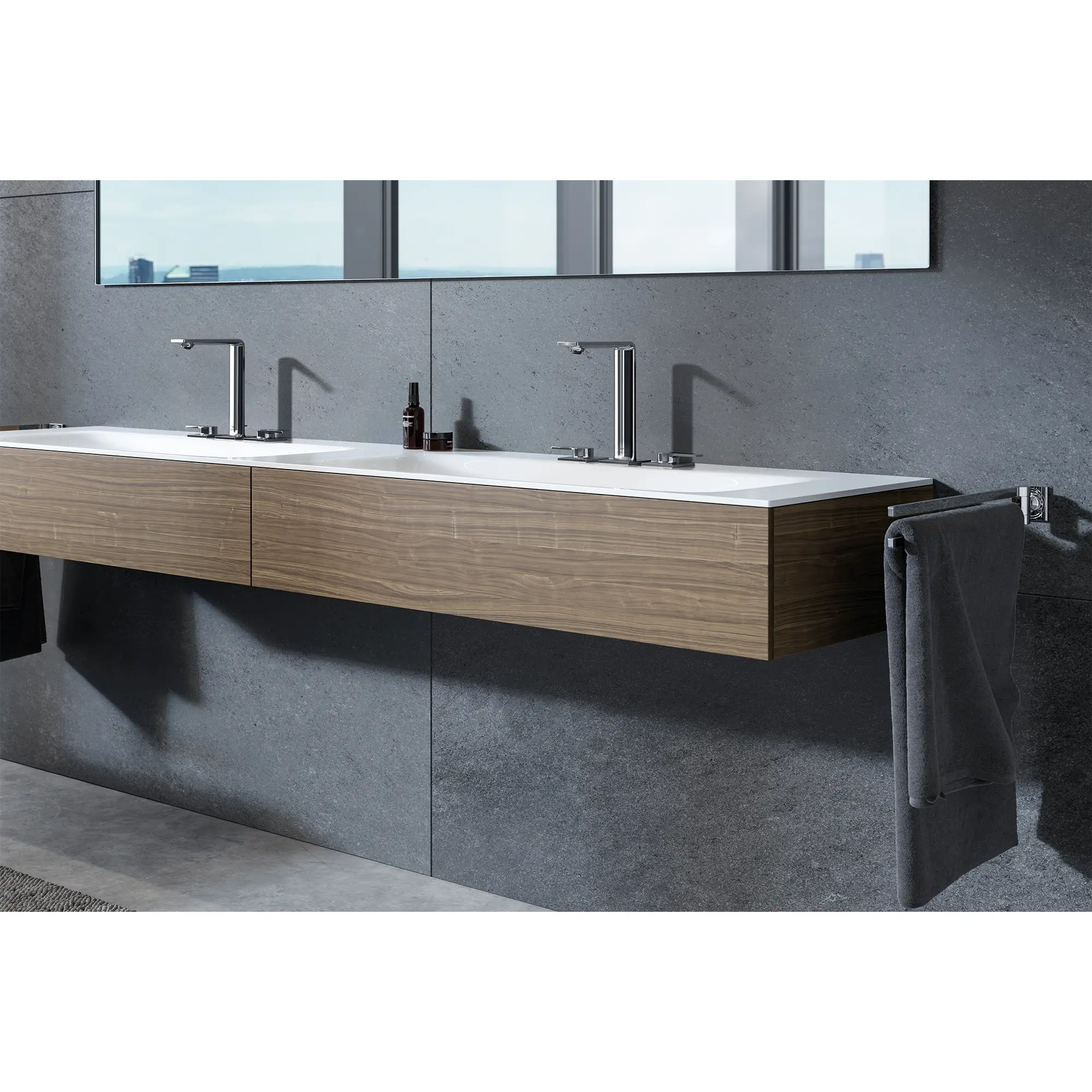 8-inch Widespread 2-Handle M-Size Bathroom Faucet 1.2 GPM