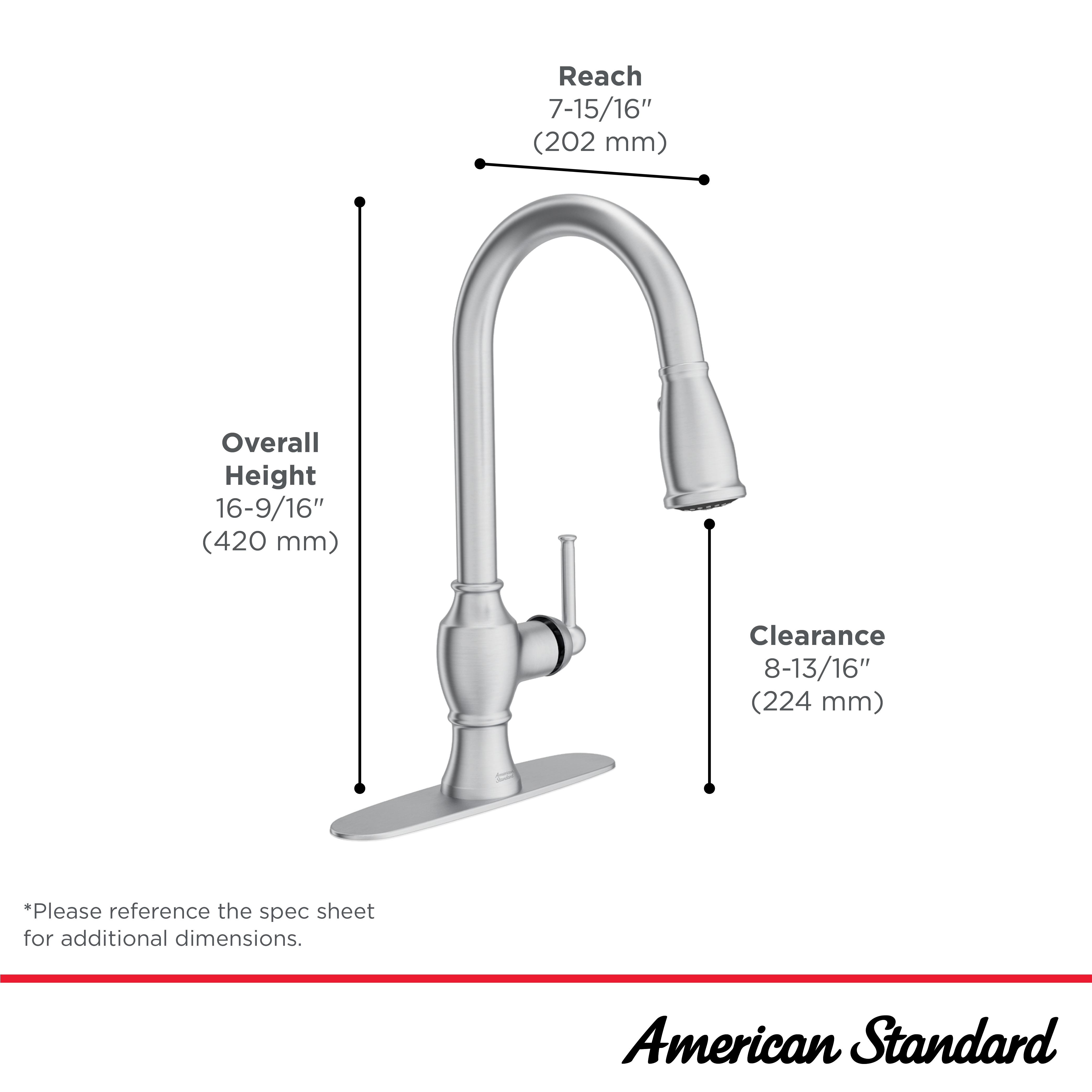 Marchand® Single Control Pull-Down Kitchen Faucet