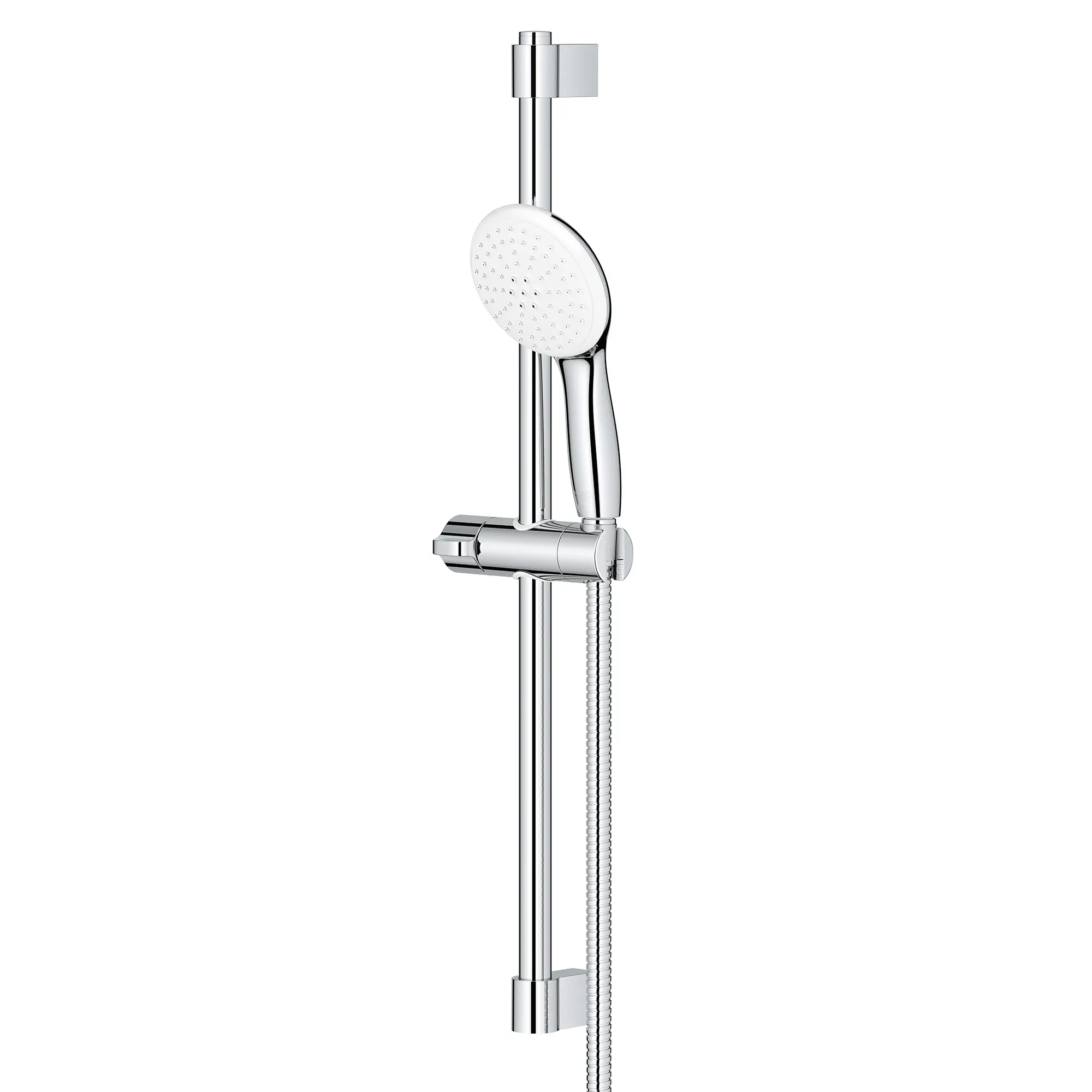 Tempesta Round 110 24" Shower Rail Set, 2-Spray, 1.5 GPM (5.7 L/min)