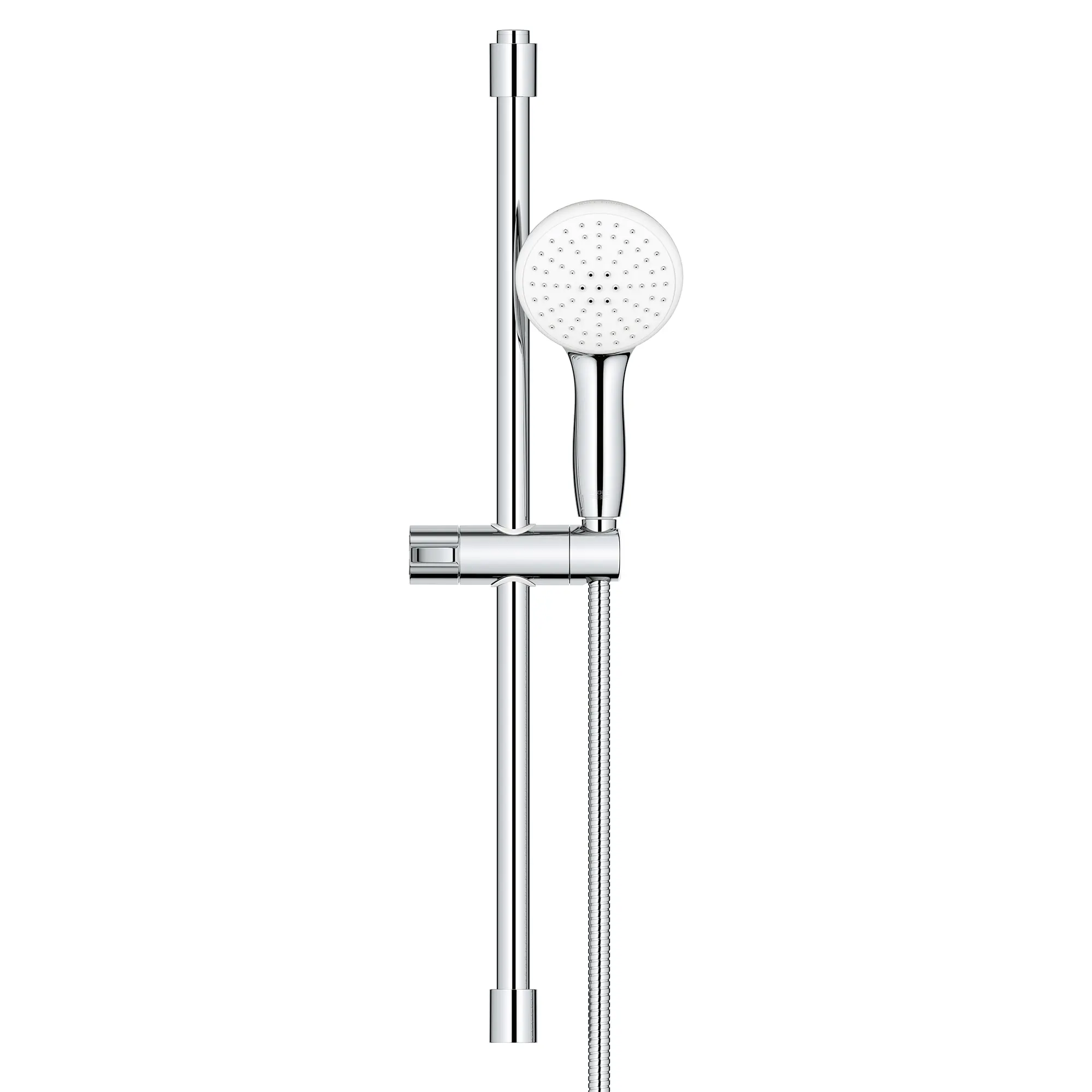 Tempesta Round 110 24" Shower Rail Set, 2-Spray, 1.5 GPM (5.7 L/min)