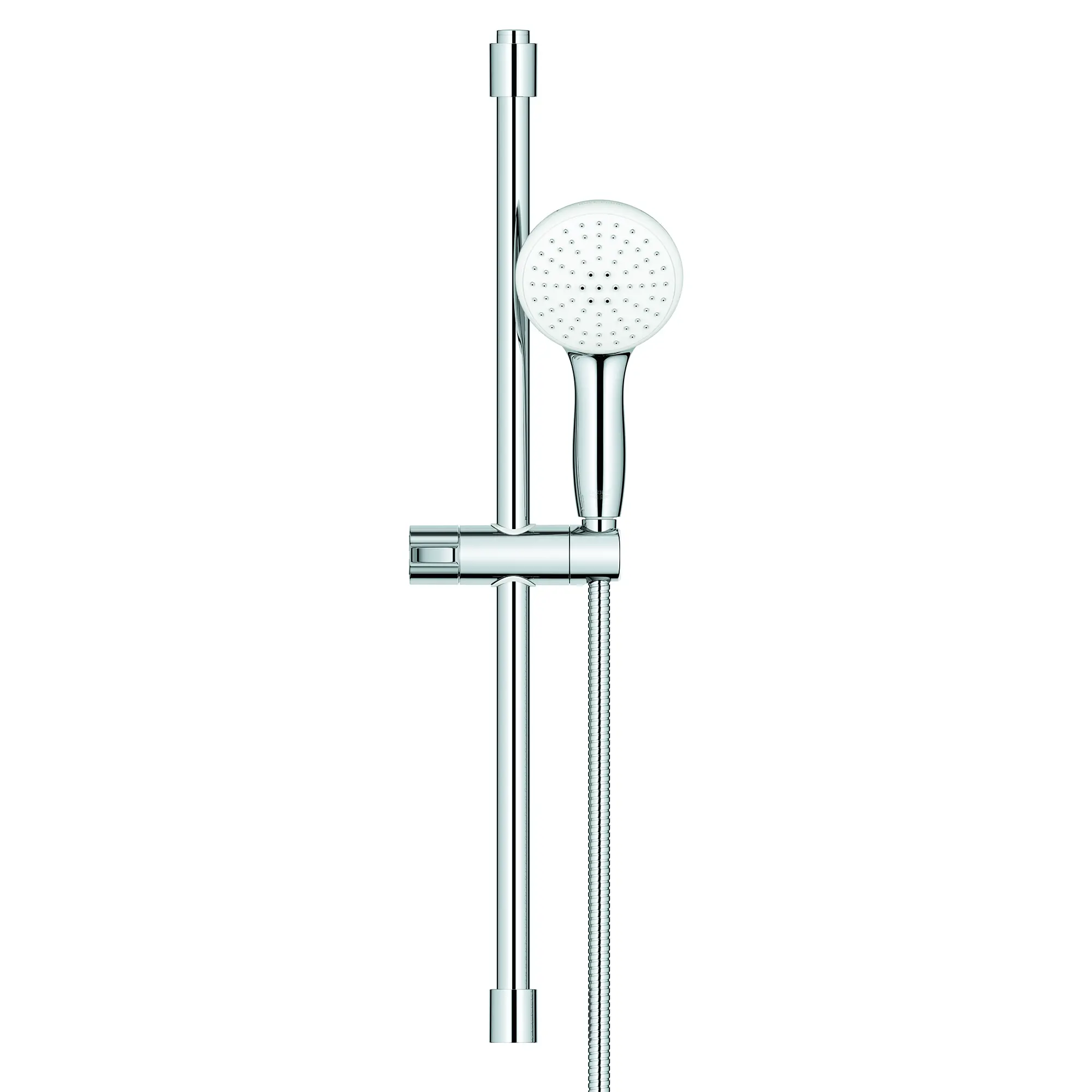 Tempesta Round 110 24" Shower Rail Set, 2-Spray, 1.5 GPM (5.7 L/min)