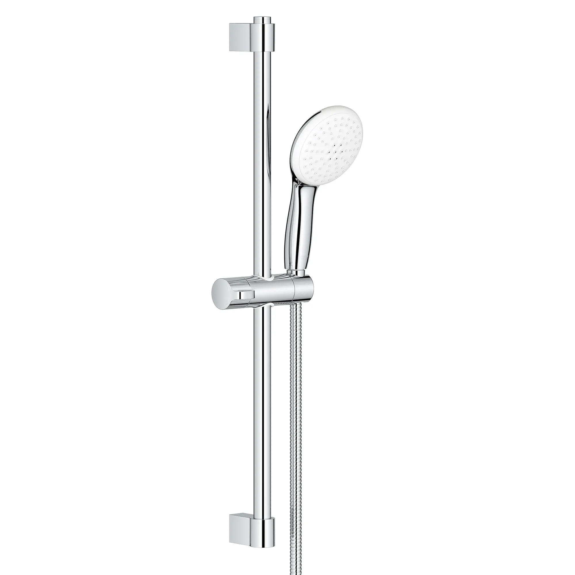 Tempesta Round 110 24" Shower Rail Set, 2-Spray, 1.5 GPM (5.7 L/min)