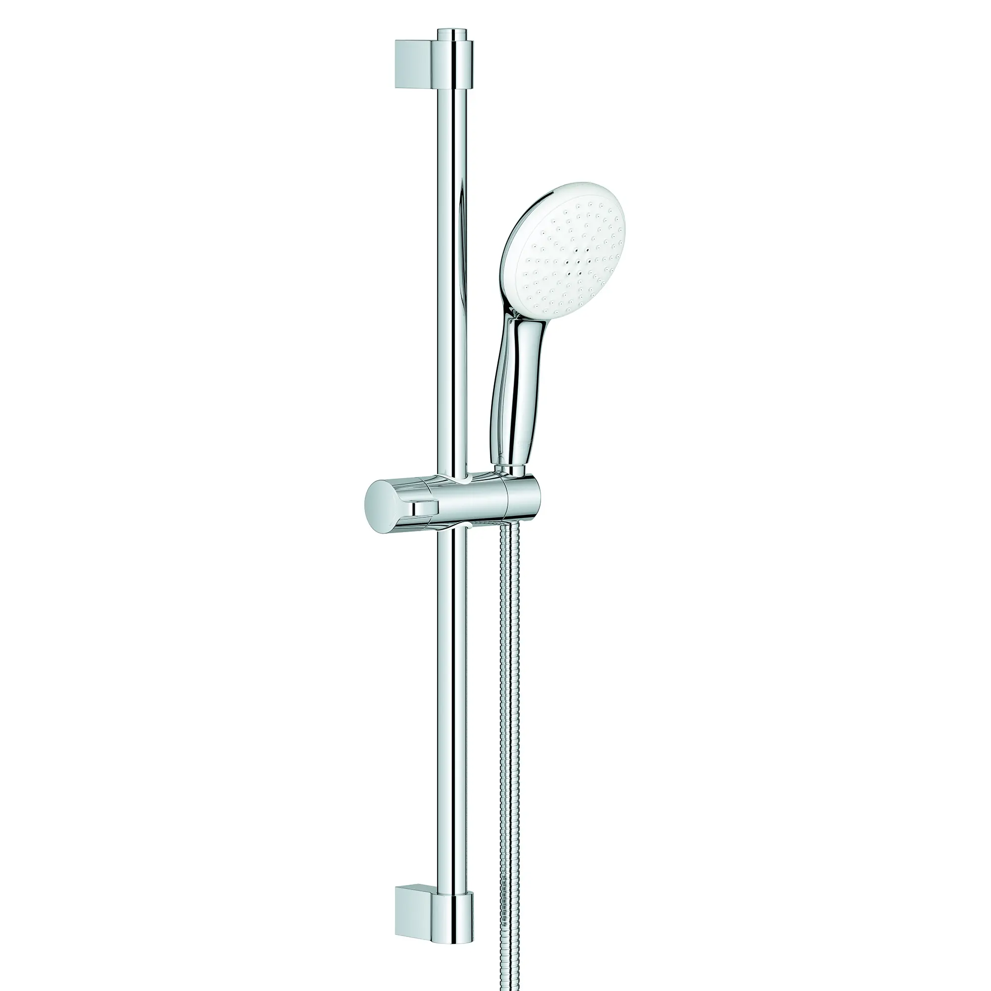 Tempesta Round 110 24" Shower Rail Set, 2-Spray, 1.5 GPM (5.7 L/min)