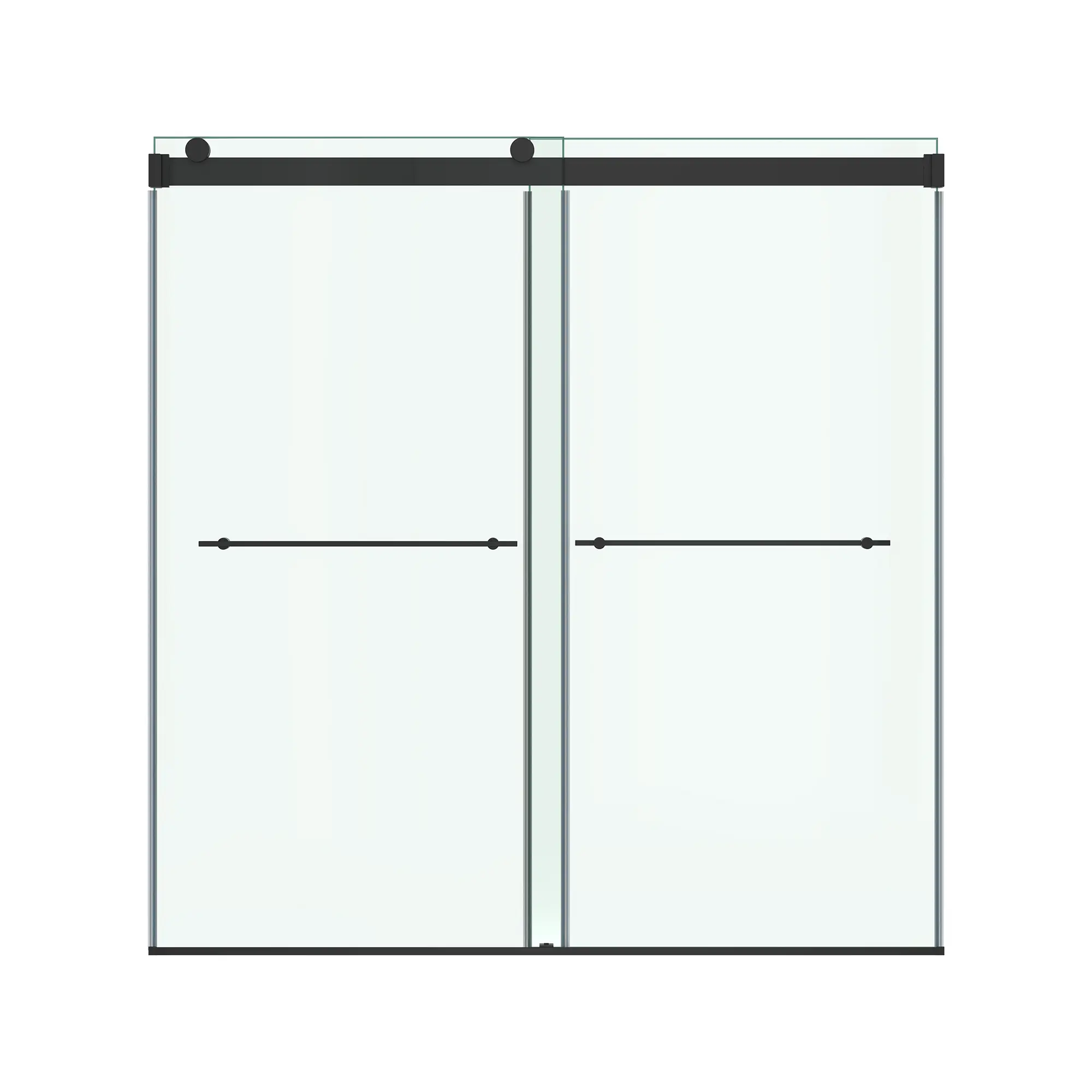 Aspirations 60 x 60-Inch Frameless Sliding Bathtub Door