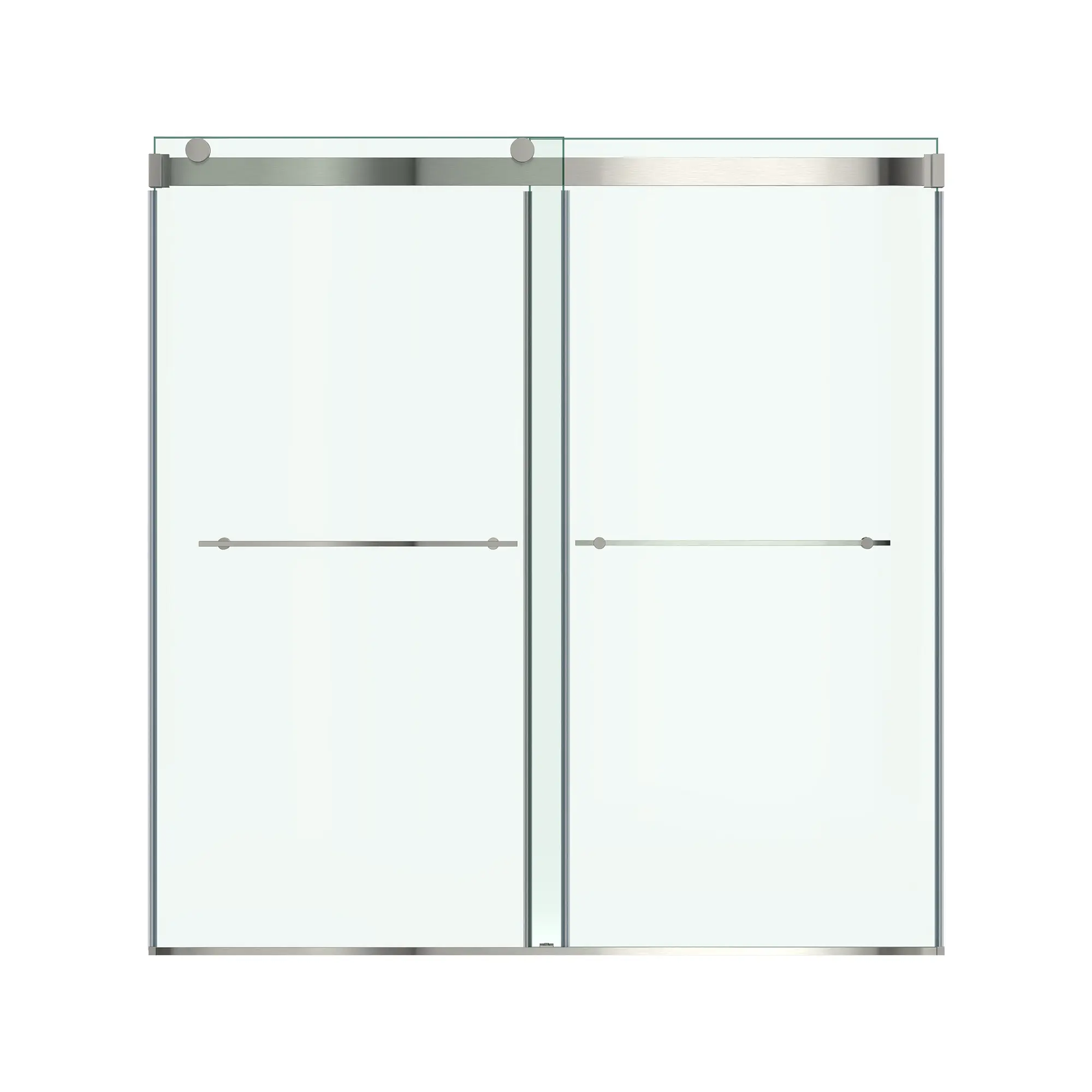 Aspirations 60 x 60-Inch Frameless Sliding Bathtub Door