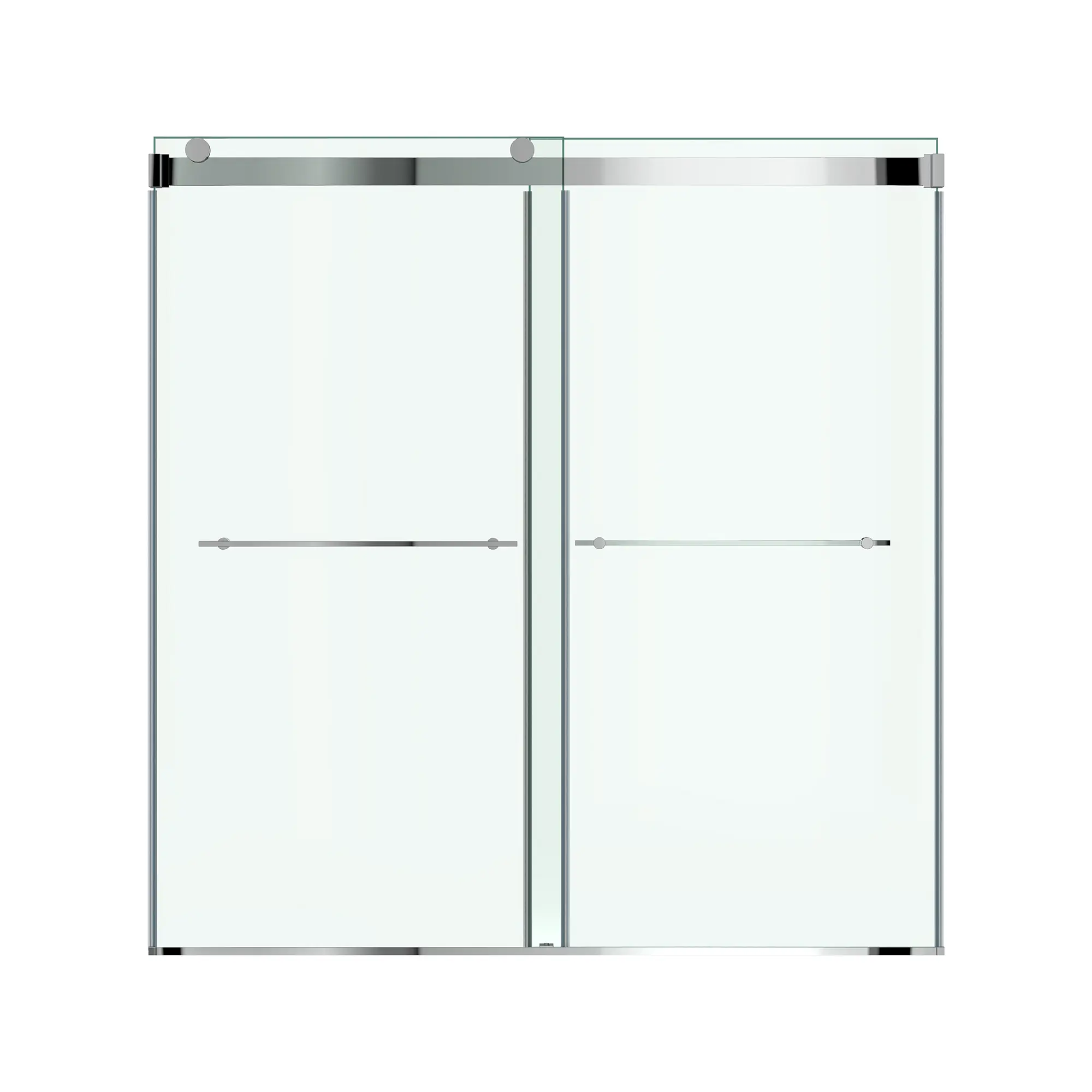 Aspirations 60 x 60-Inch Frameless Sliding Bathtub Door