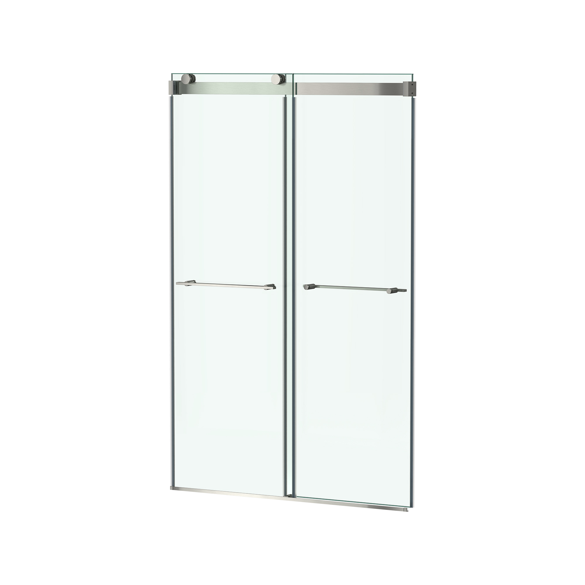 Aspirations 48 X 72 Inch Frameless Sliding Shower Door