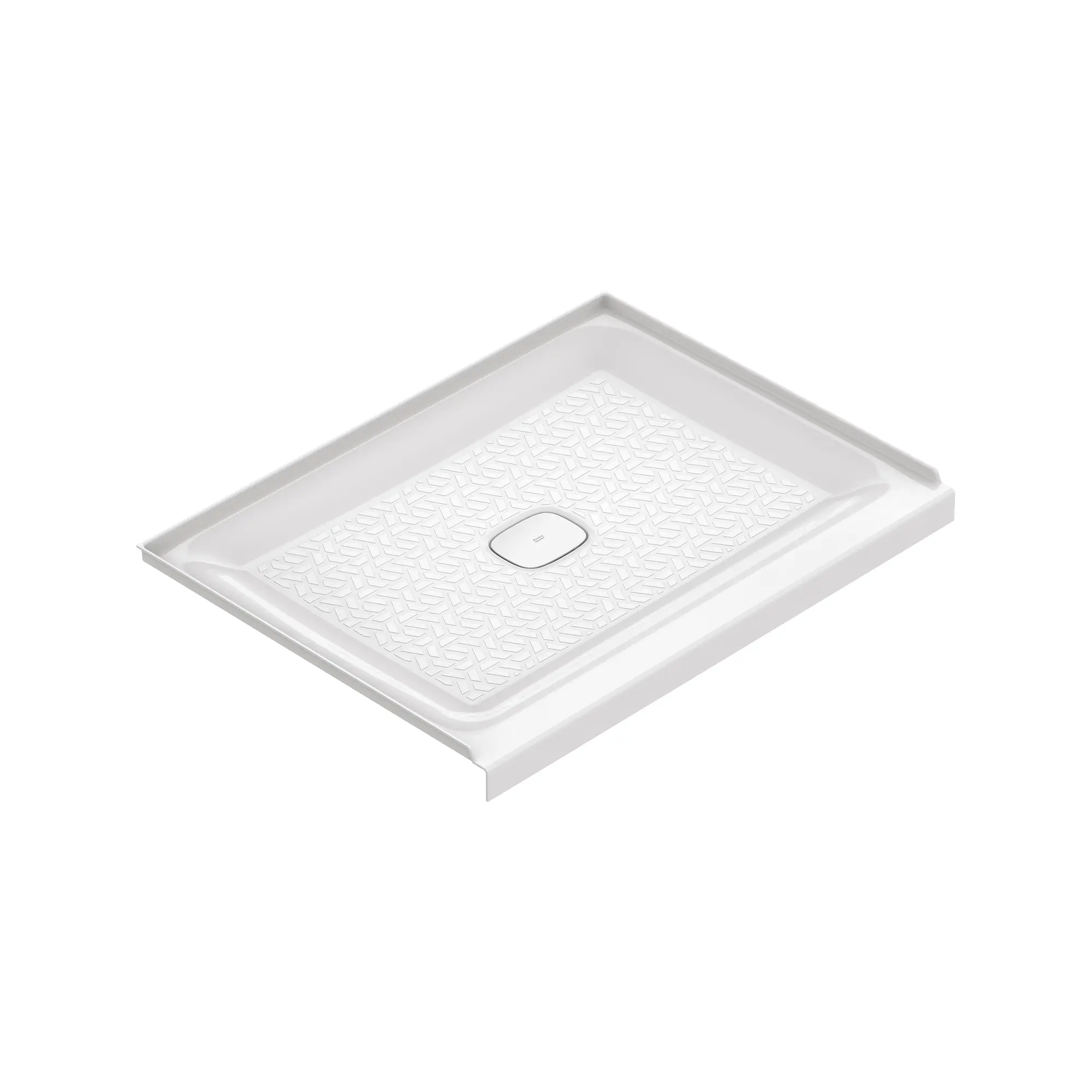 Aspirations - base de douche à seuil unique 48 x 36 pouces avec drain central