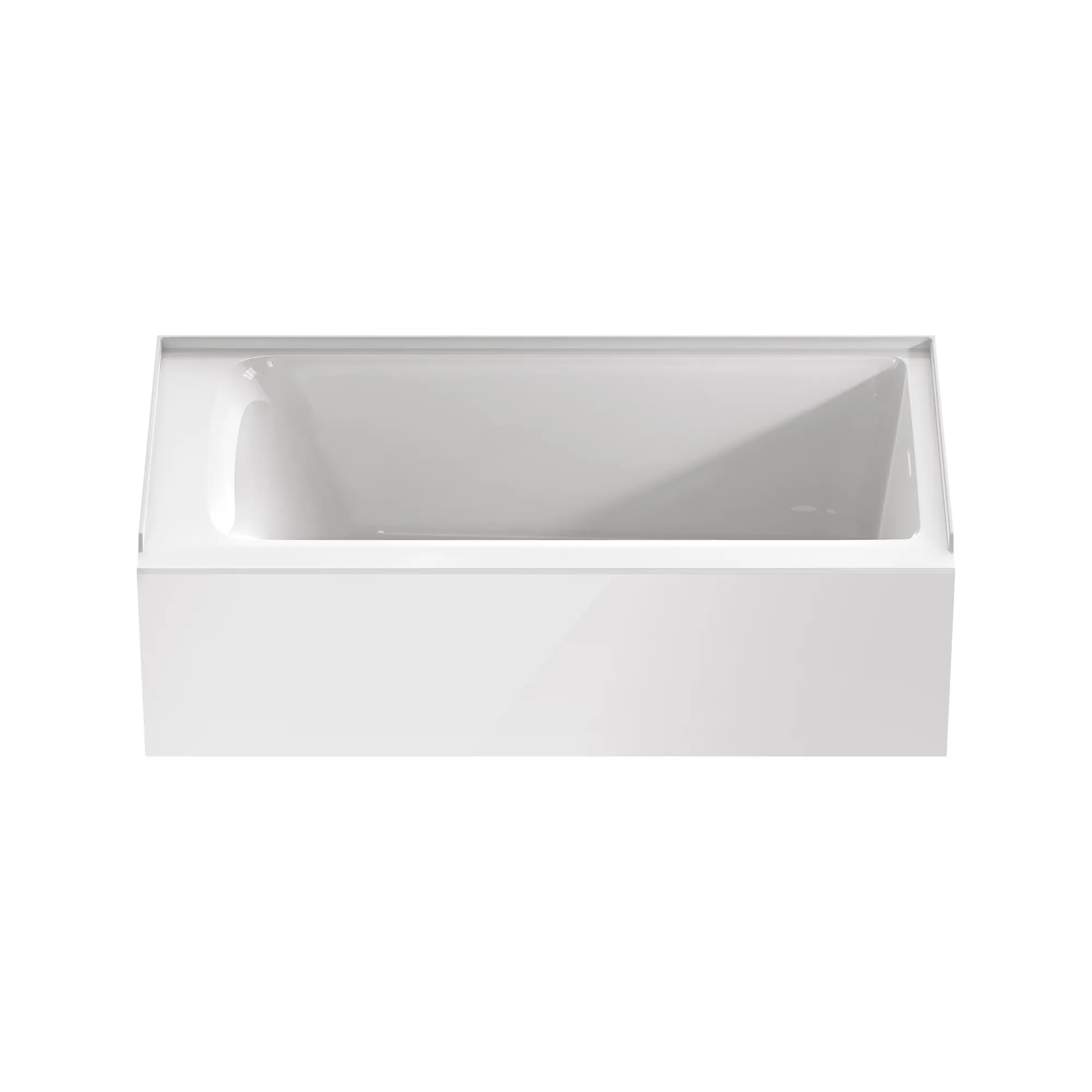 Aspirations 60 x 30-Inch Integral Apron Bathtub With Right-Hand Drain