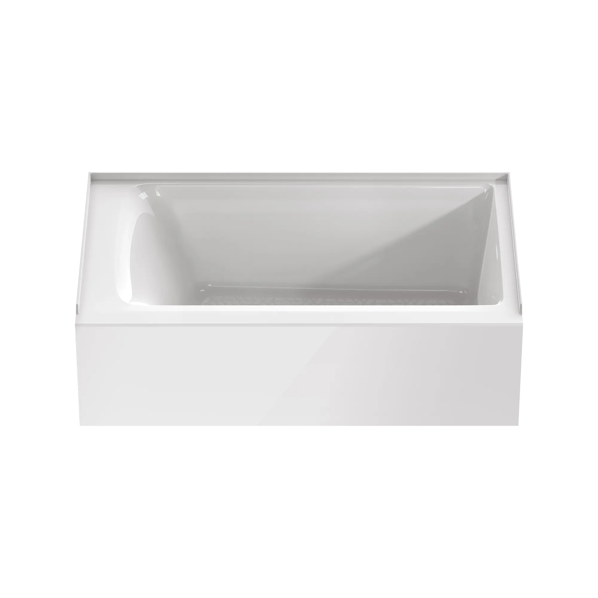 Aspirations 60 x 36-Inch Integral Apron Bathtub With Right-Hand Drain