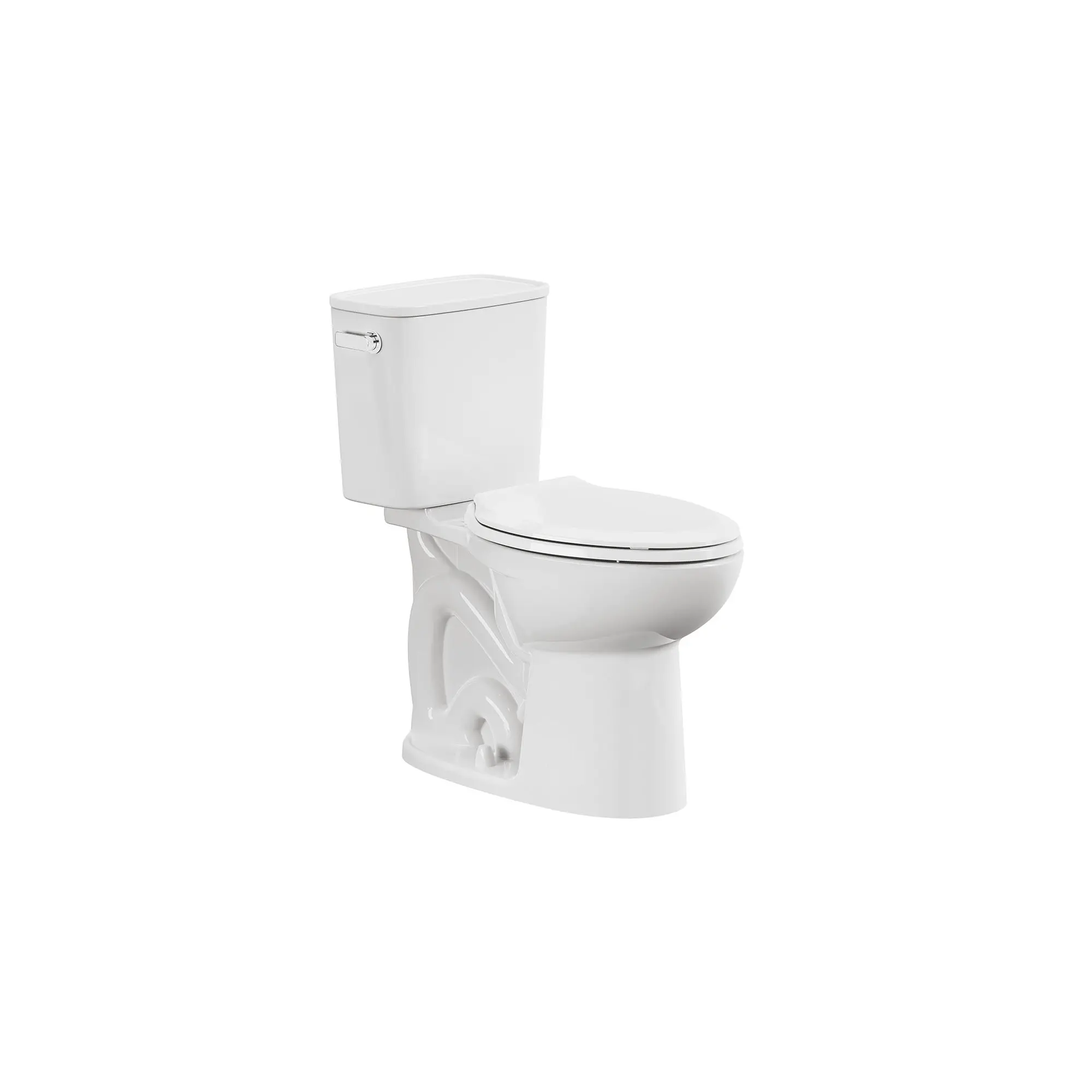 Aspirations EcoStrength Two-Piece 0.80 gpf/3.0 Lpf Chair Height Elongated Toilet Less Seat