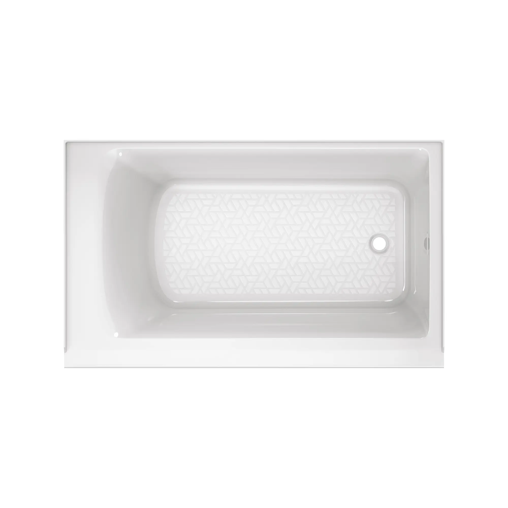 Aspirations 60 x 36-Inch Integral Apron Bathtub With Right-Hand Drain