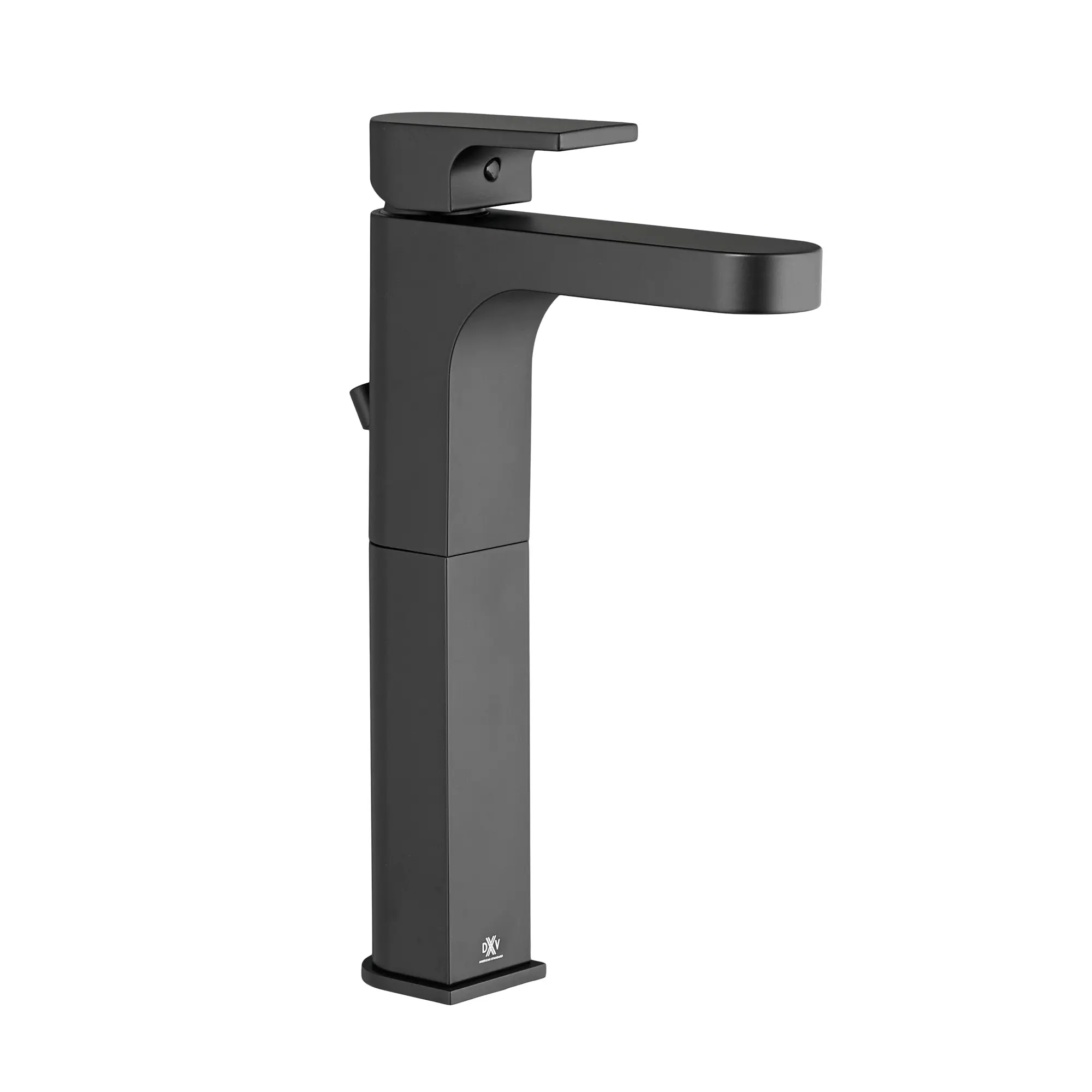 Robinet de lavabo vasque monotrou à poignée unique Equility avec indicateurs rouge et bleu sur la poignée
