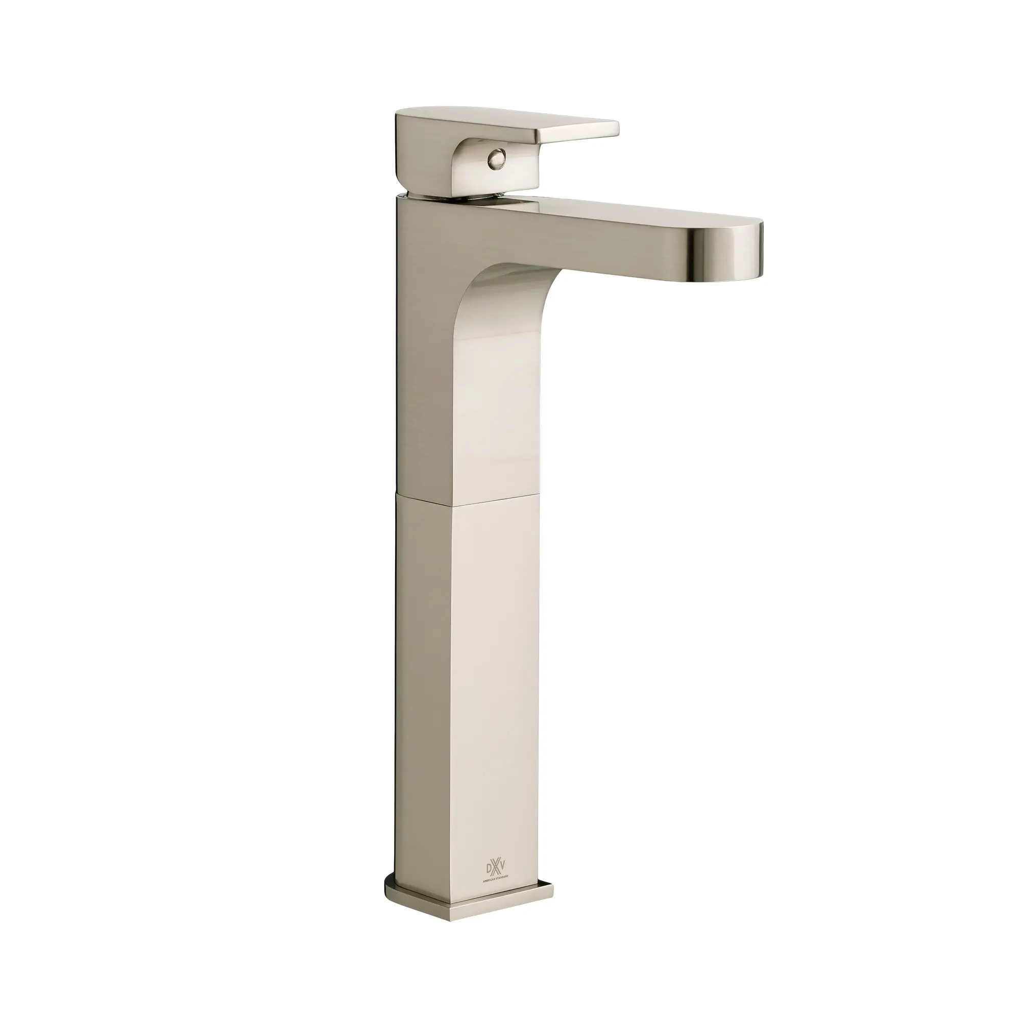 Robinet de lavabo vasque monotrou à poignée unique Equility avec indicateurs rouge et bleu sur la poignée