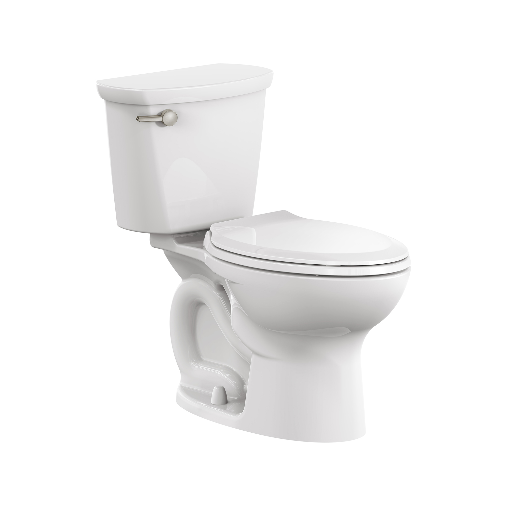 Toilette Cadet PRO, 2 pièces, 1,28 gpc/4,8 lpc, à cuvette allongée à hauteur de chaise, sans siège