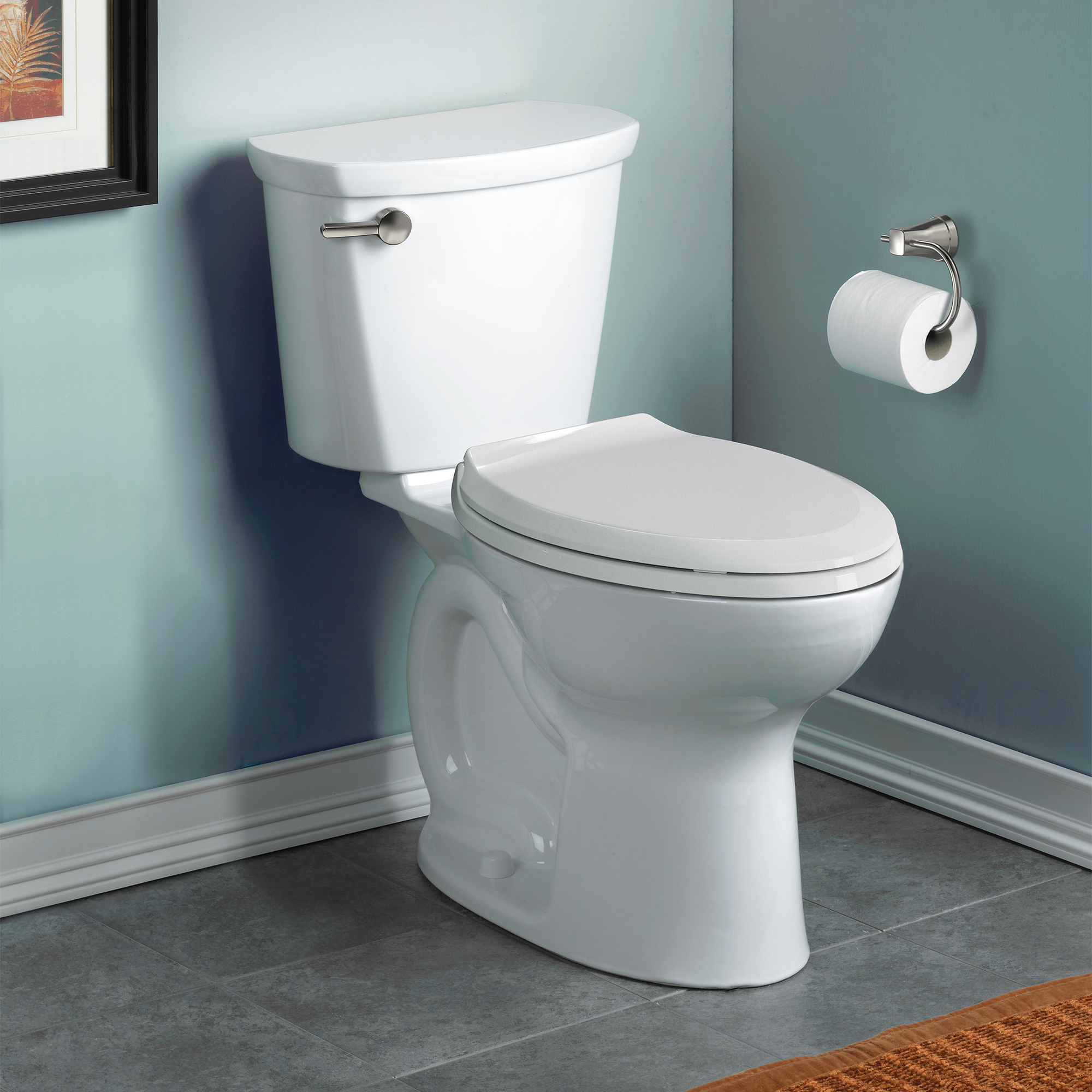 Cadet® PRO Two-Piece 1.28 gpf/4.8 Lpf Chair Height Elongated Toilet Less Seat