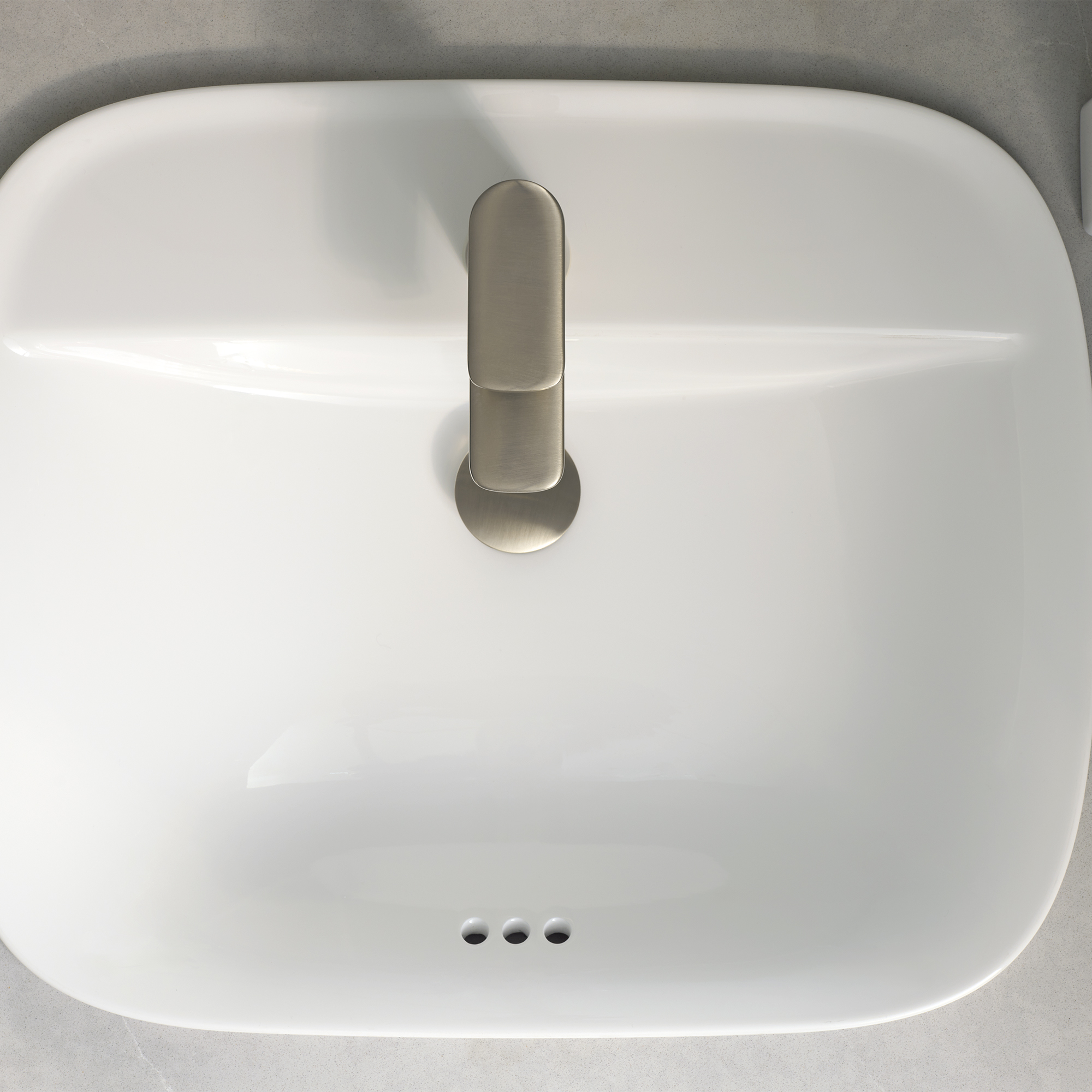 AspirationsMC - petit robinet de salle de bain, 1,2 gpm/ 4,5 L/min avec poignée simple à levier