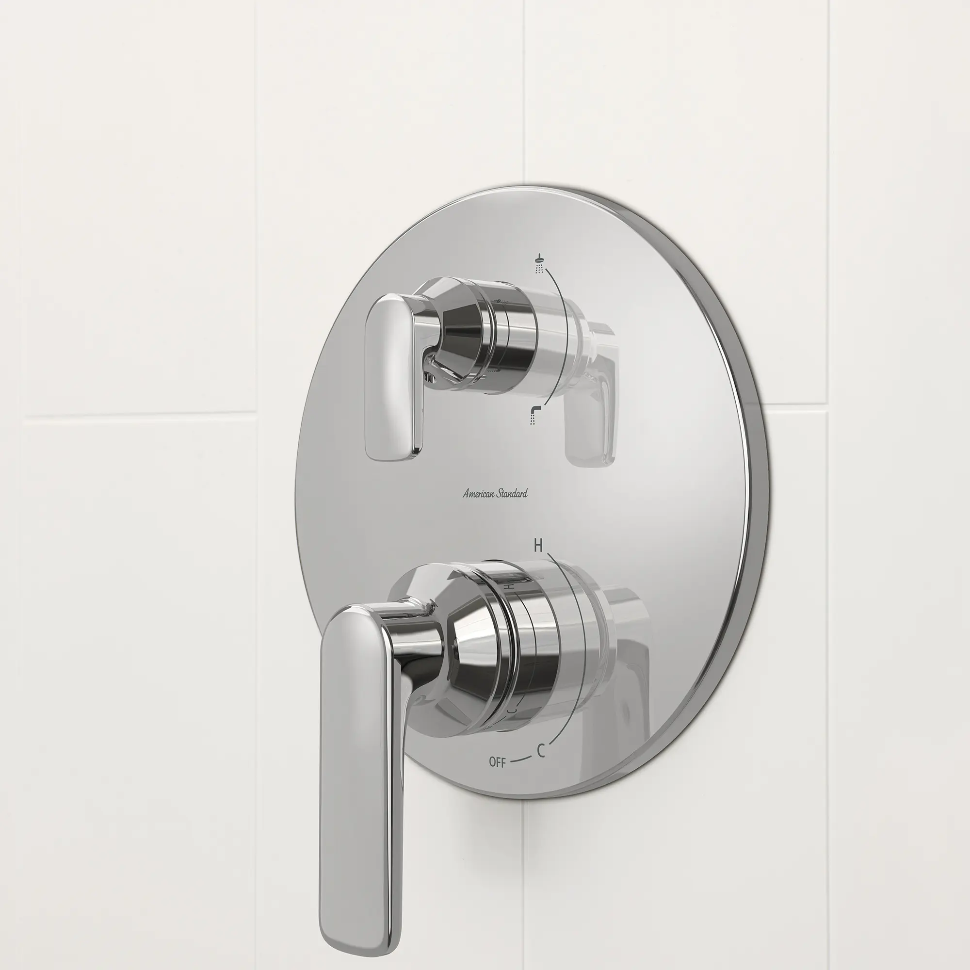 Aspirations® 2 or 3 Way Shower Diverter Trim with Discrete Cartridge