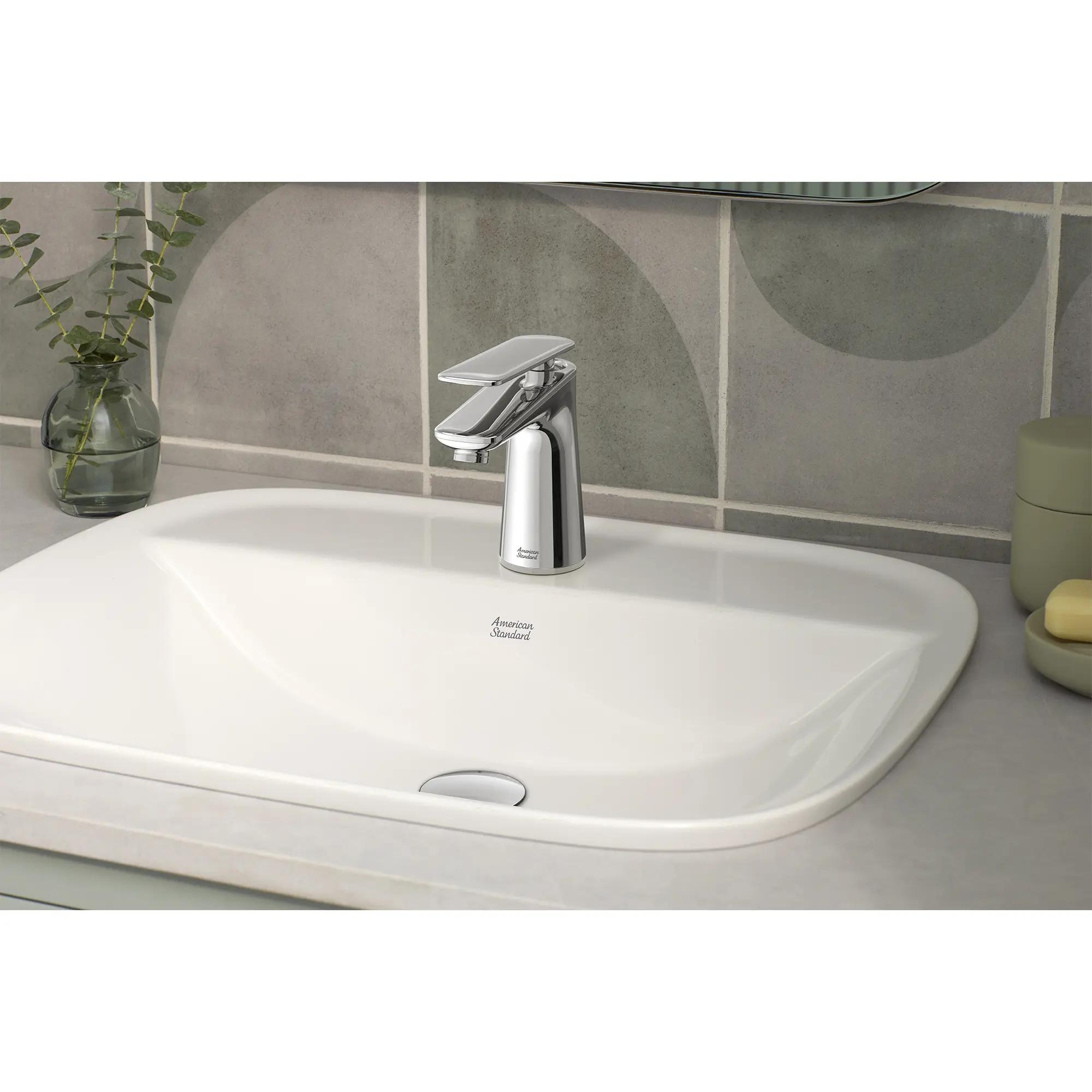 Aspirations® Single-Handle Bathroom Faucet 1.2 gpm/ 4.5 L/min With Lever Handle