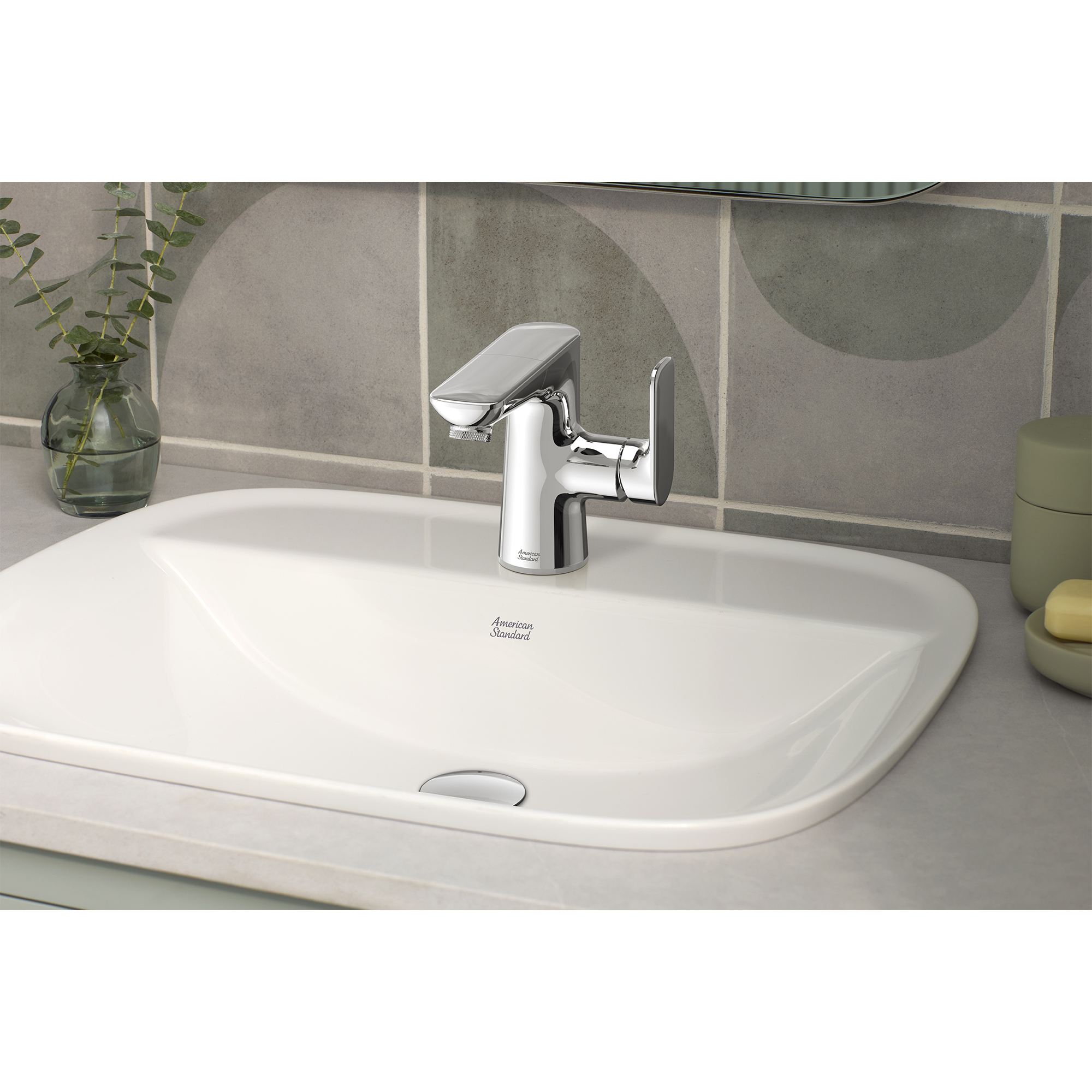 Aspirations® Single-Handle Pull-Out Bathroom Faucet 1.2 gpm/ 4.5 L/min With Lever Handle
