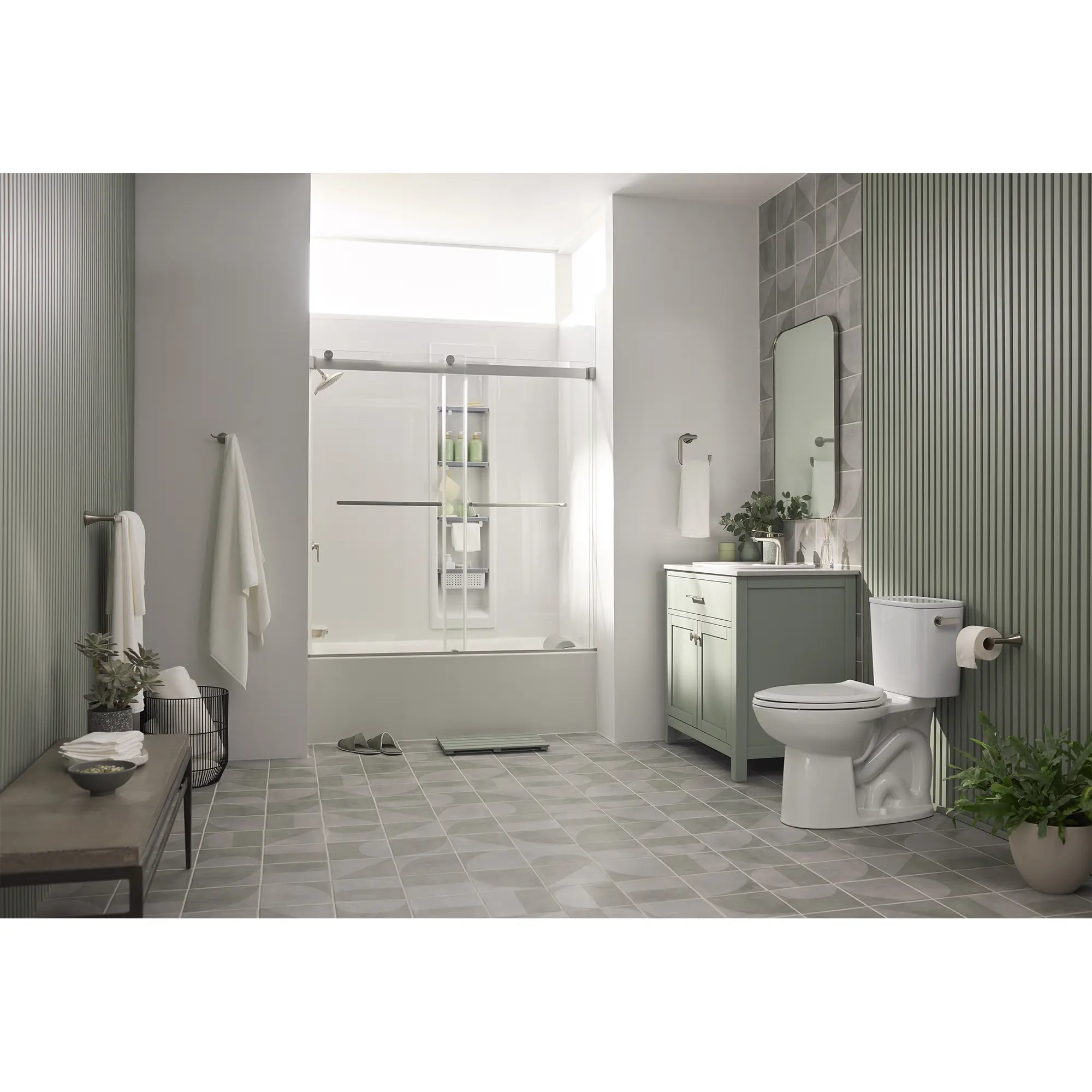 Aspirations Single-Handle Bathroom Faucet 1.2 gpm/4.5 L/min With Lever Handle