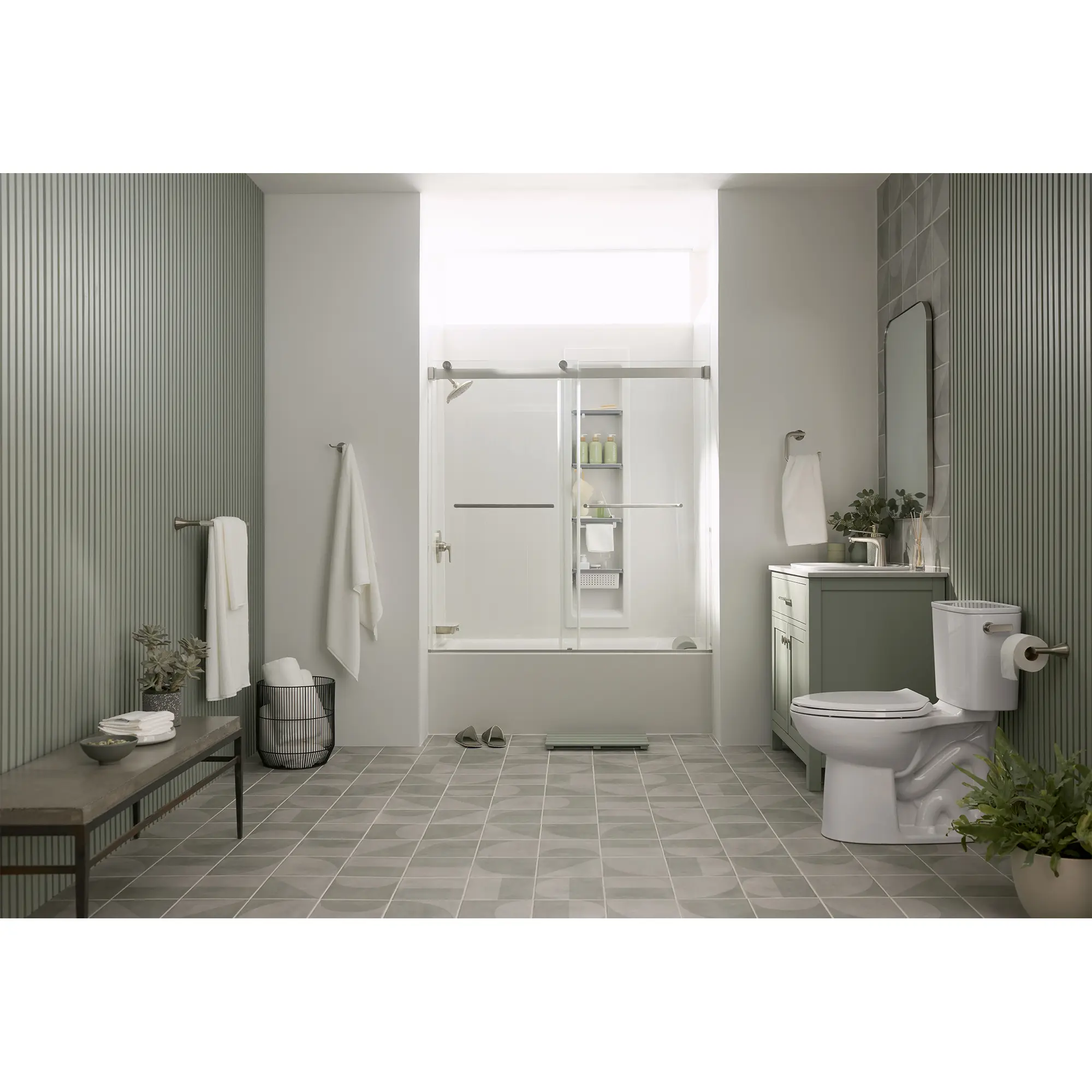 Aspirations Single-Handle Bathroom Faucet 1.2 gpm/4.5 L/min With Lever Handle