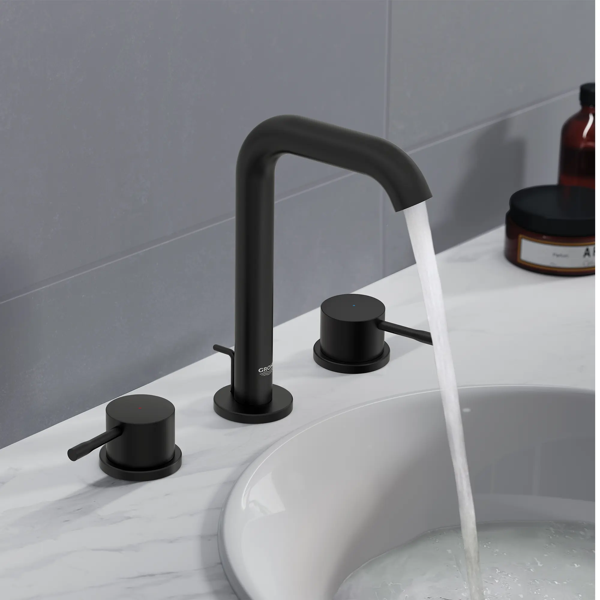 8" Widespread 2-Handle M-Size Bathroom Faucet 4.5 L/min (1.2 gpm)