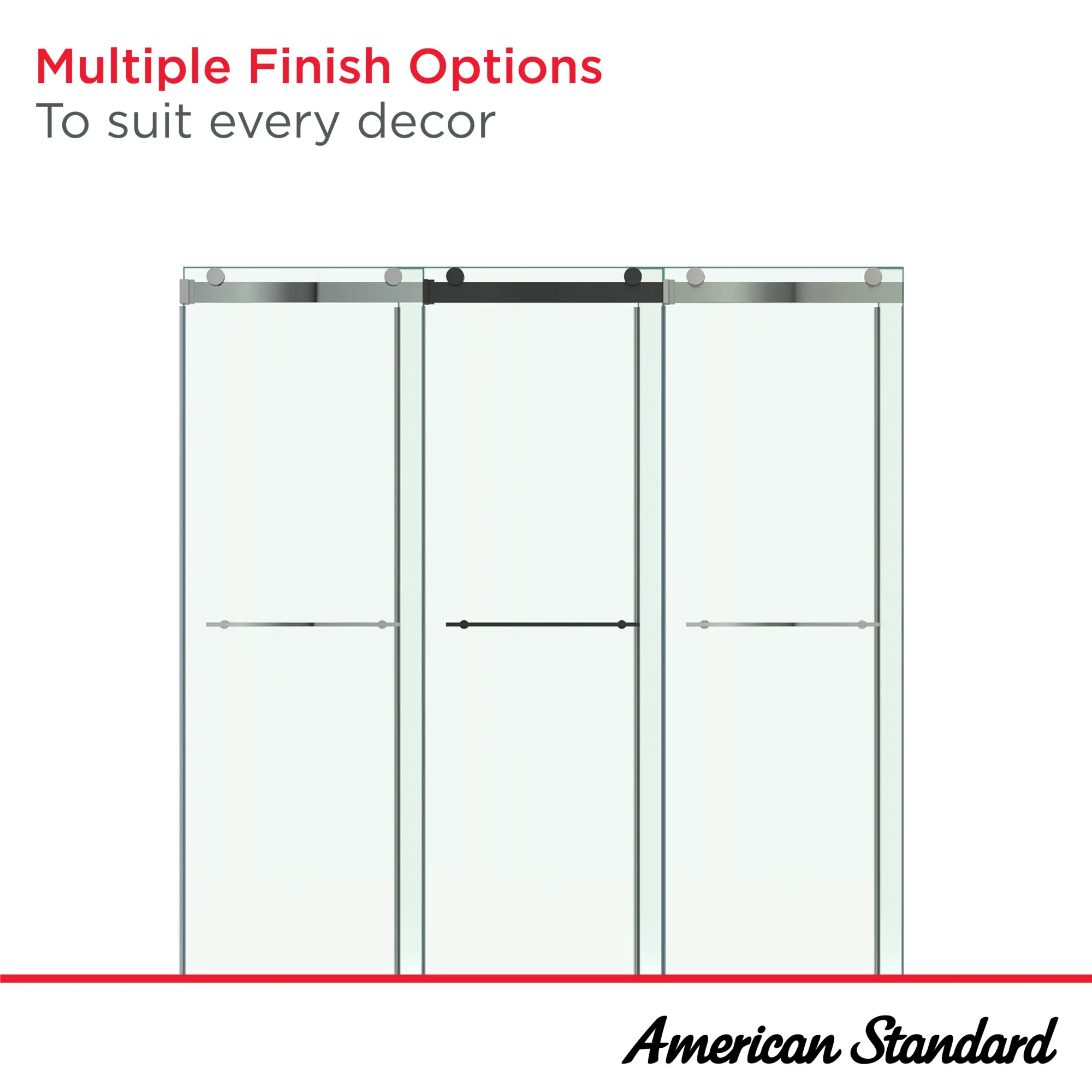 Aspirations 48 x 72-Inch Frameless Sliding Shower Door