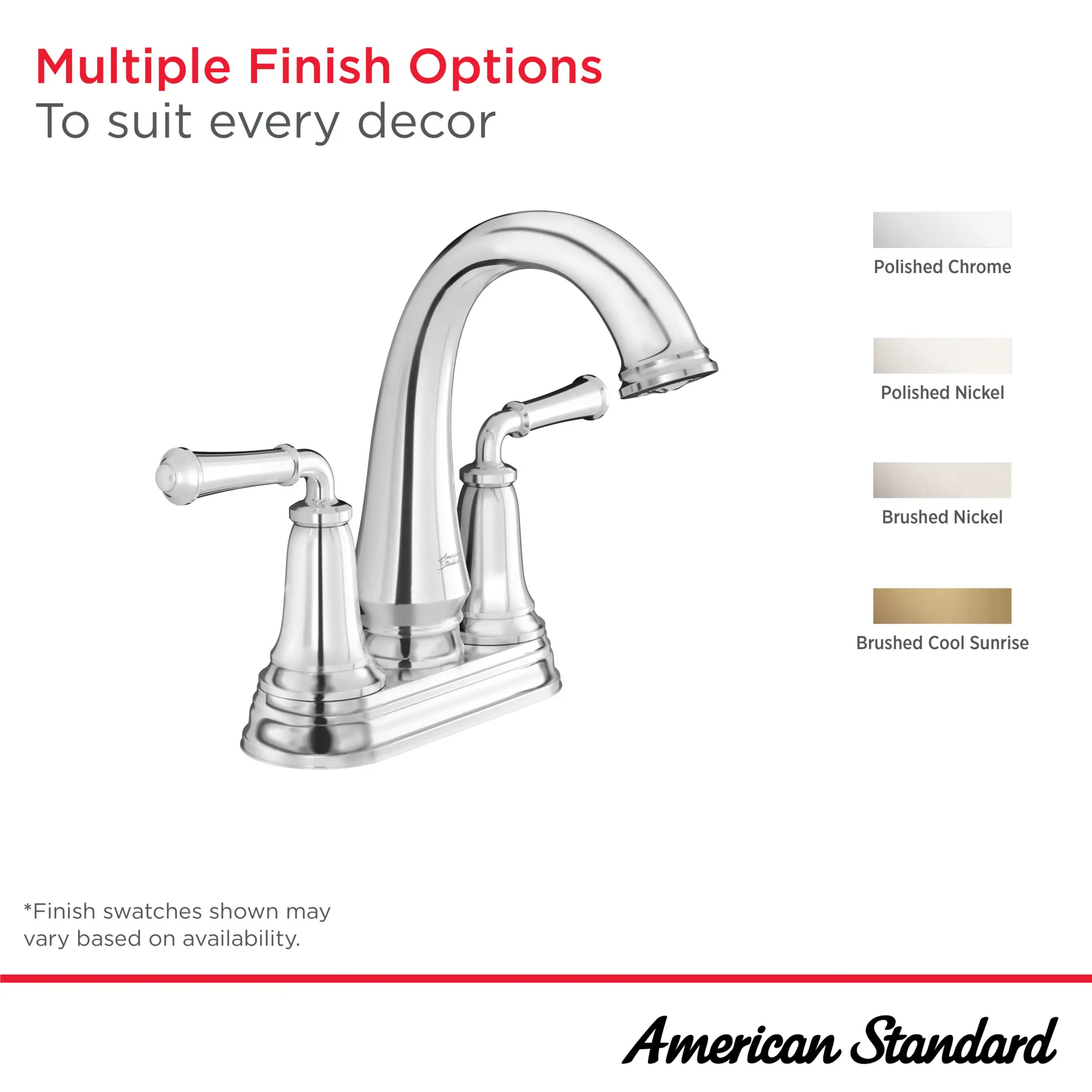 Delancey® 4-Inch Centerset 2-Handle Bathroom Faucet 1.2gpm/4.5 L/min With Lever Handles