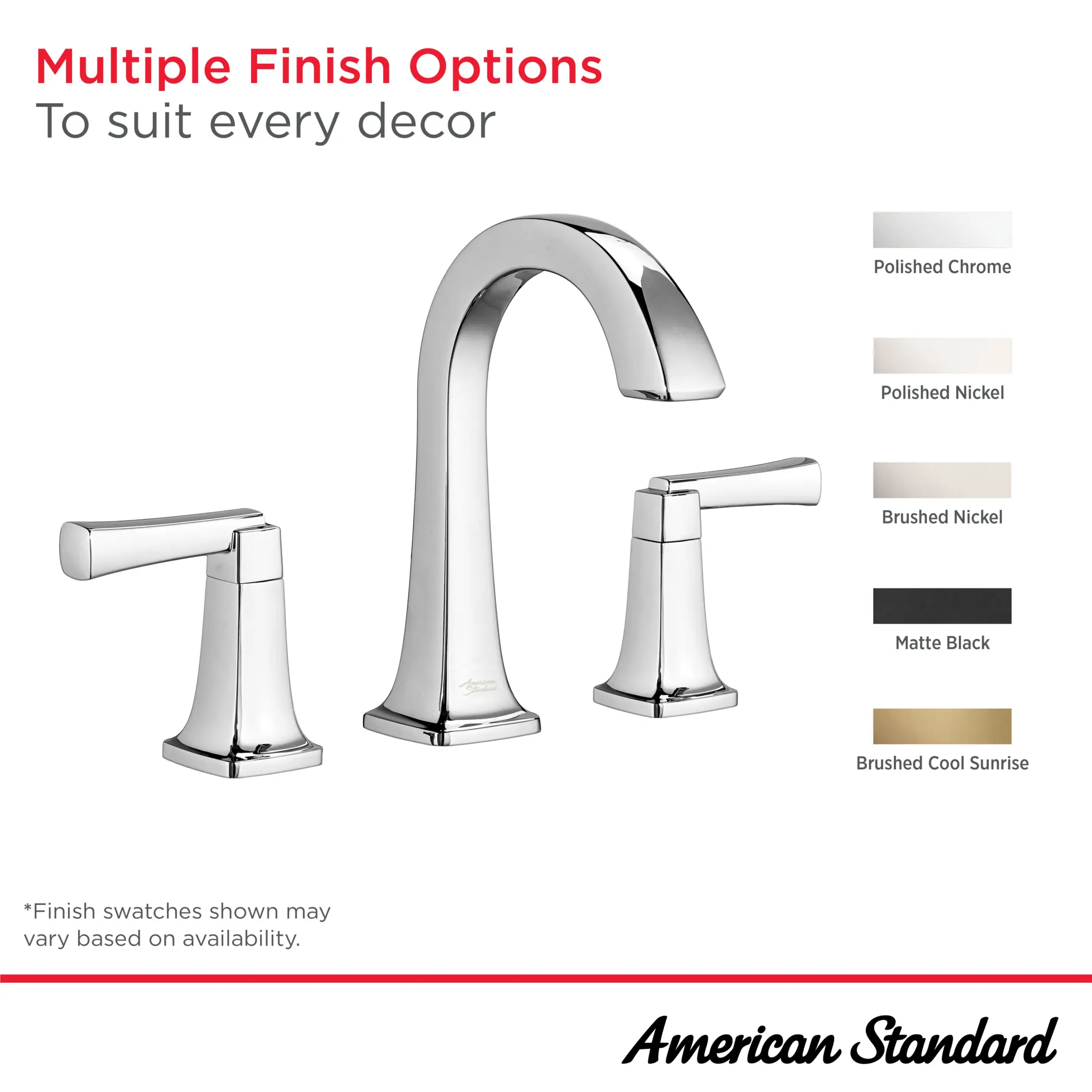 Townsend® 8-Inch Widespread 2-Handle Bathroom Faucet 1.2 gpm/4.5 L/min With Lever Handles