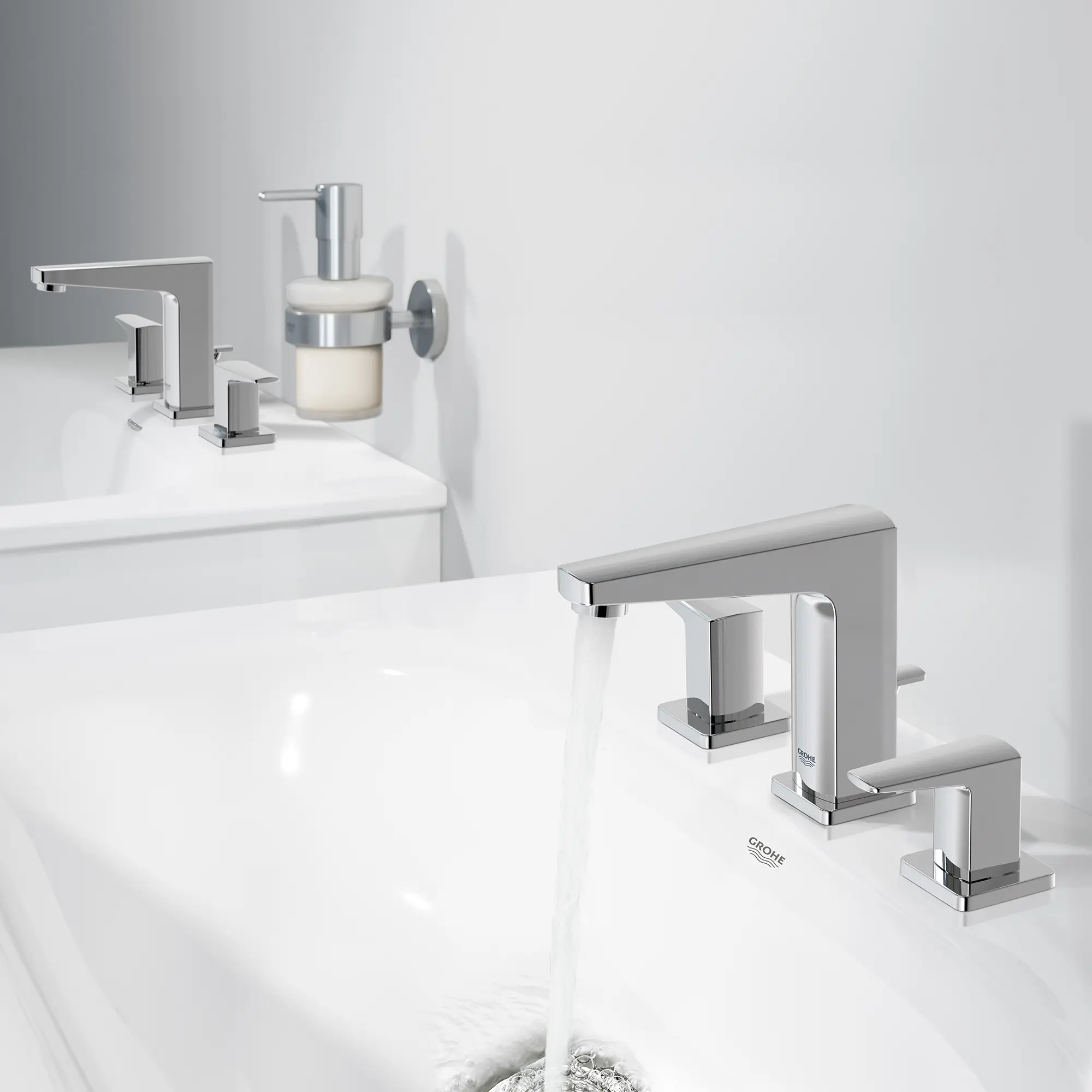 Tallinn 8" widespread two-handle bathroom faucet, 1.2 GPM (4.5 L/min)