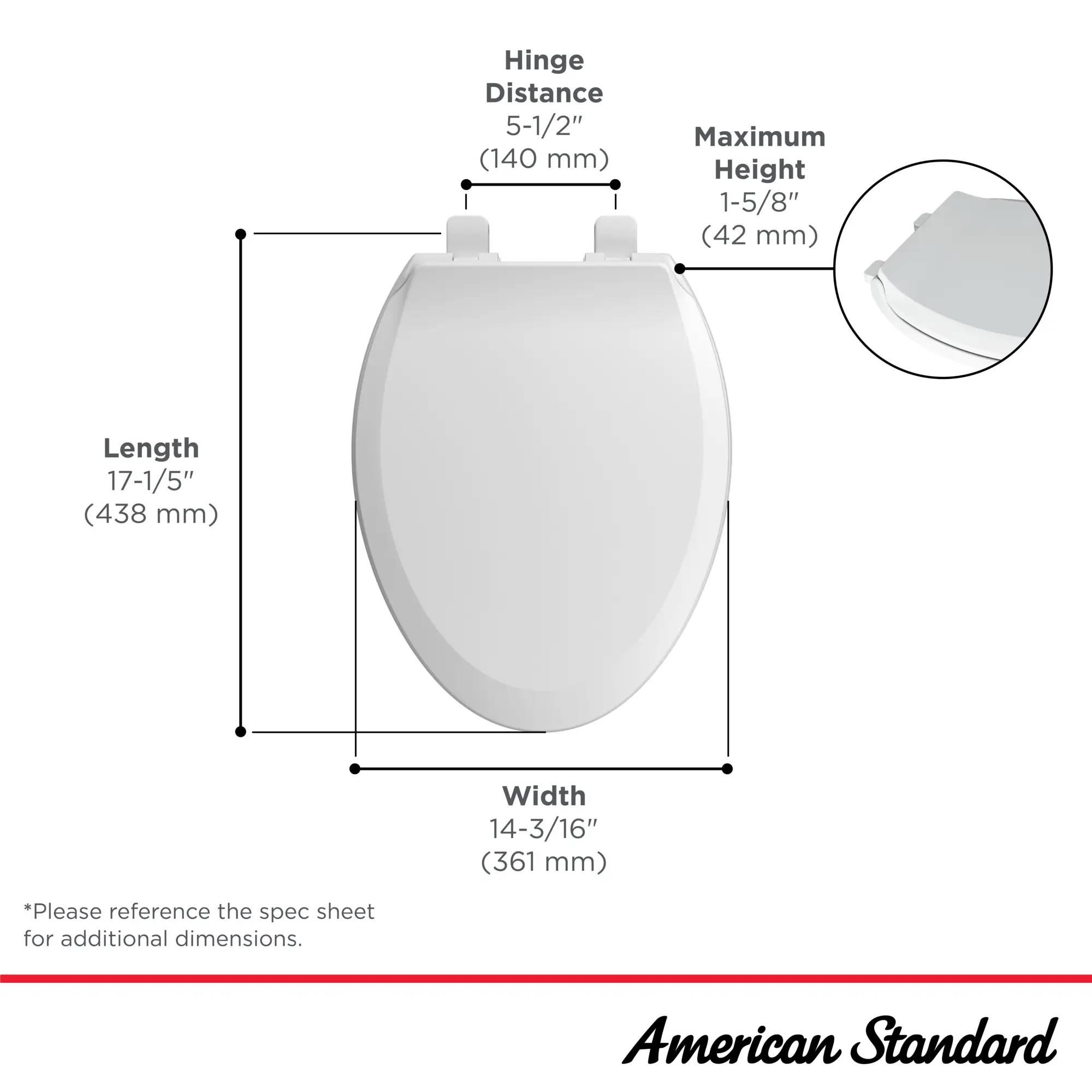 Transitional Slow-Close Elongated Toilet Seat