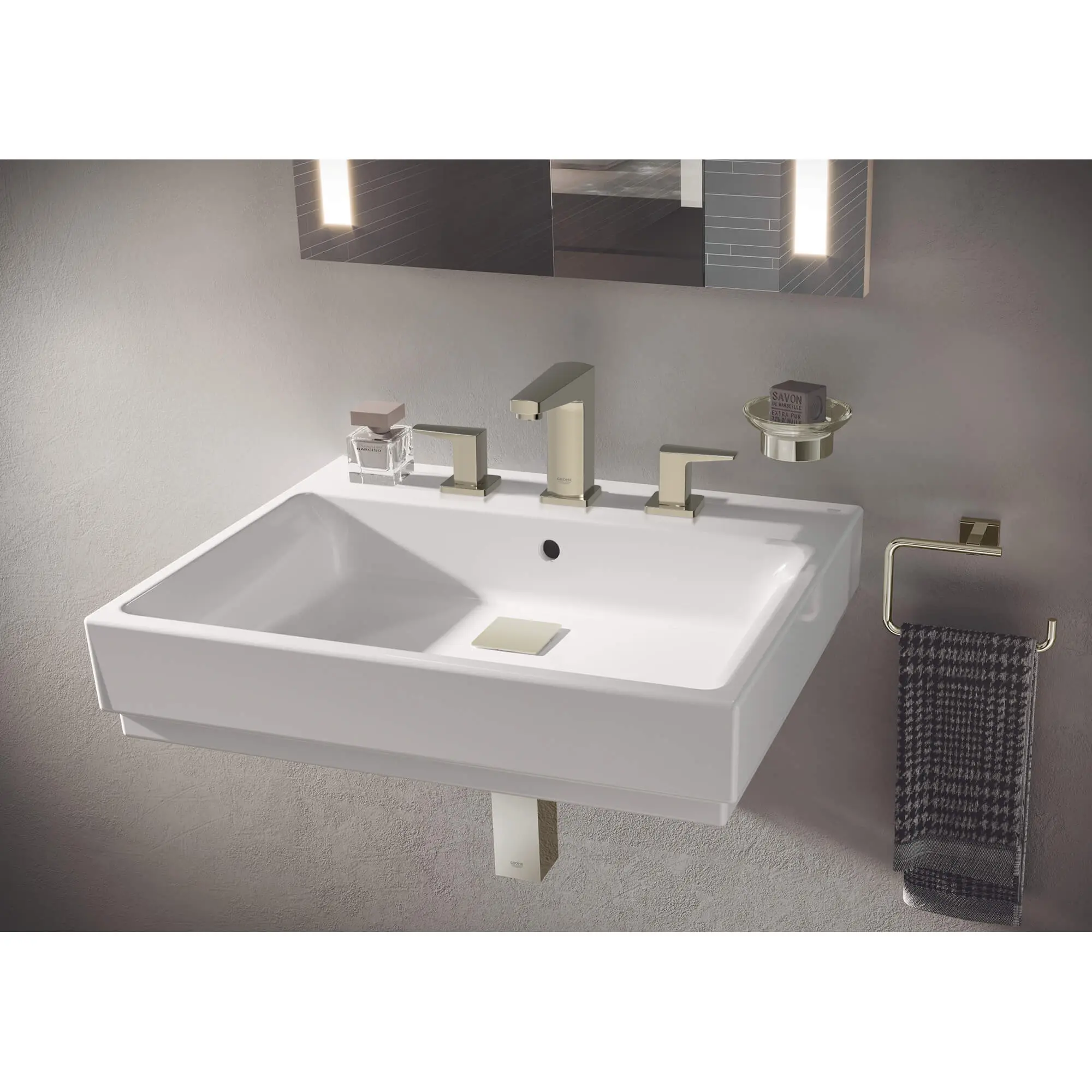 Tallinn 8" widespread two-handle bathroom faucet, 1.2 GPM (4.5 L/min)